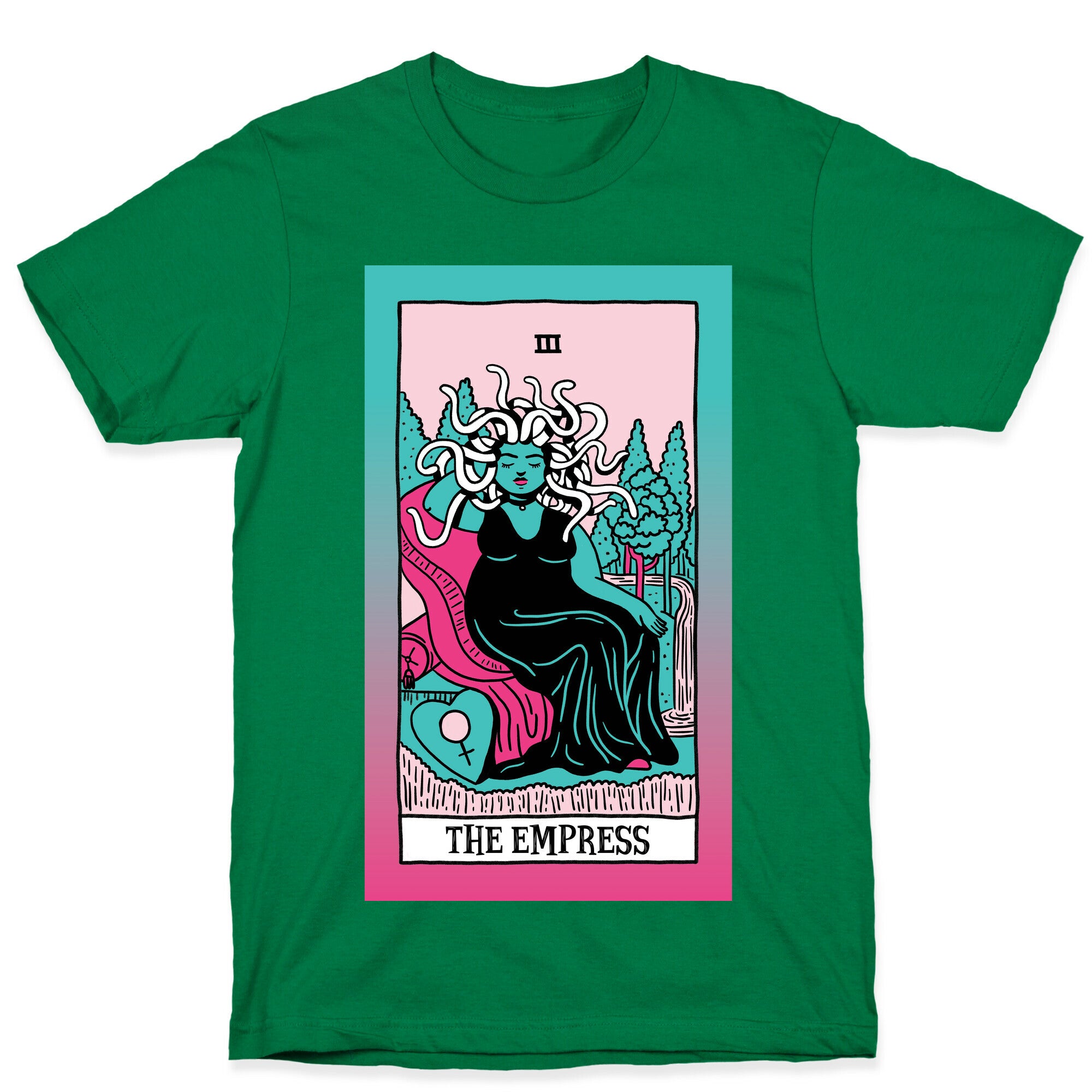 Creepy Cute Tarots: The Empress Medusa T-Shirt