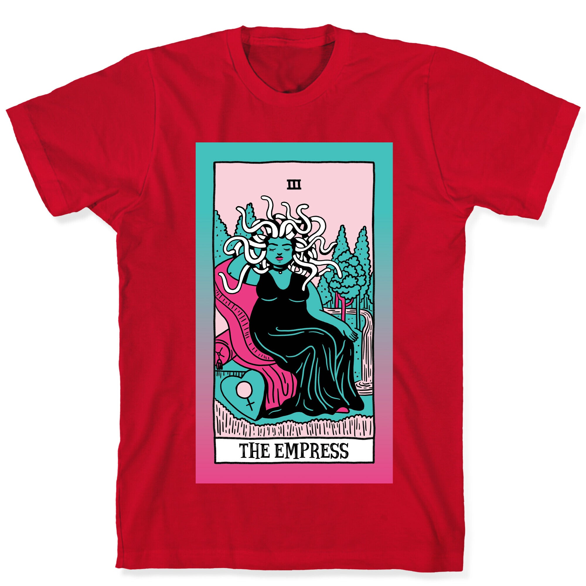 Creepy Cute Tarots: The Empress Medusa T-Shirt