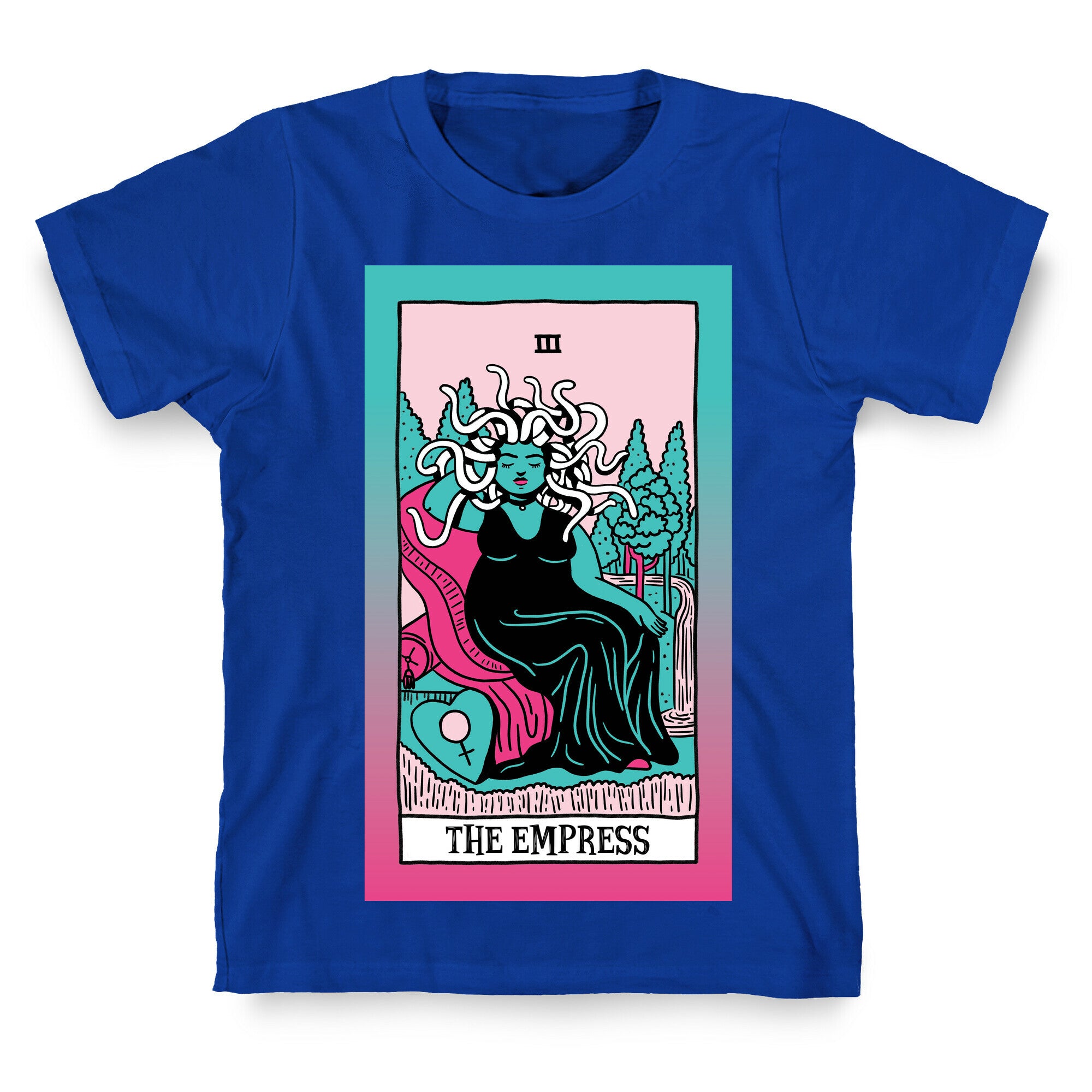 Creepy Cute Tarots: The Empress Medusa T-Shirt