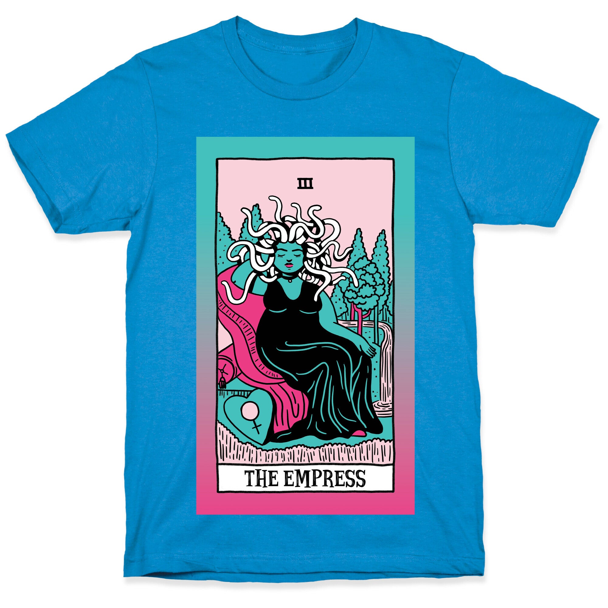 Creepy Cute Tarots: The Empress Medusa T-Shirt