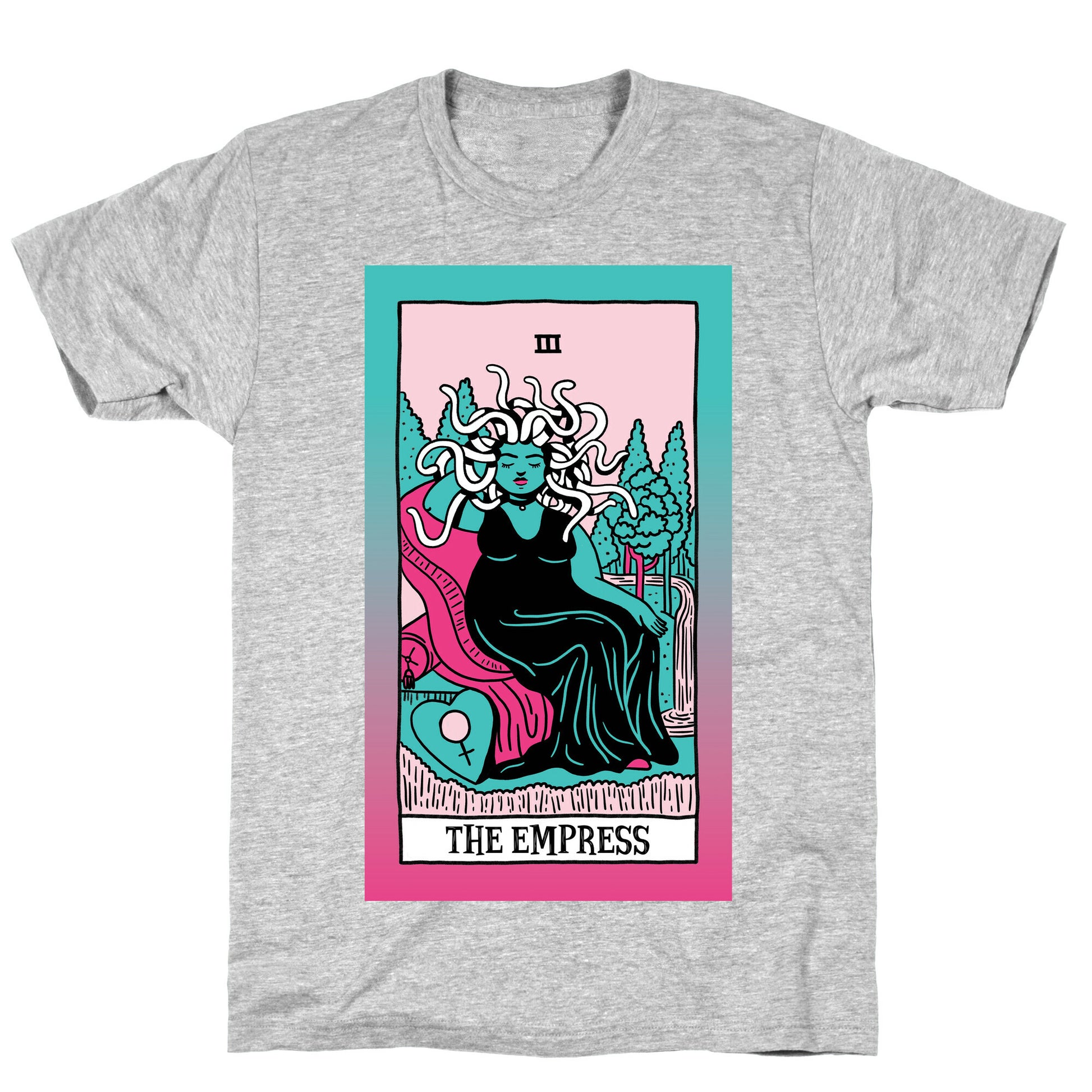 Creepy Cute Tarots: The Empress Medusa T-Shirt