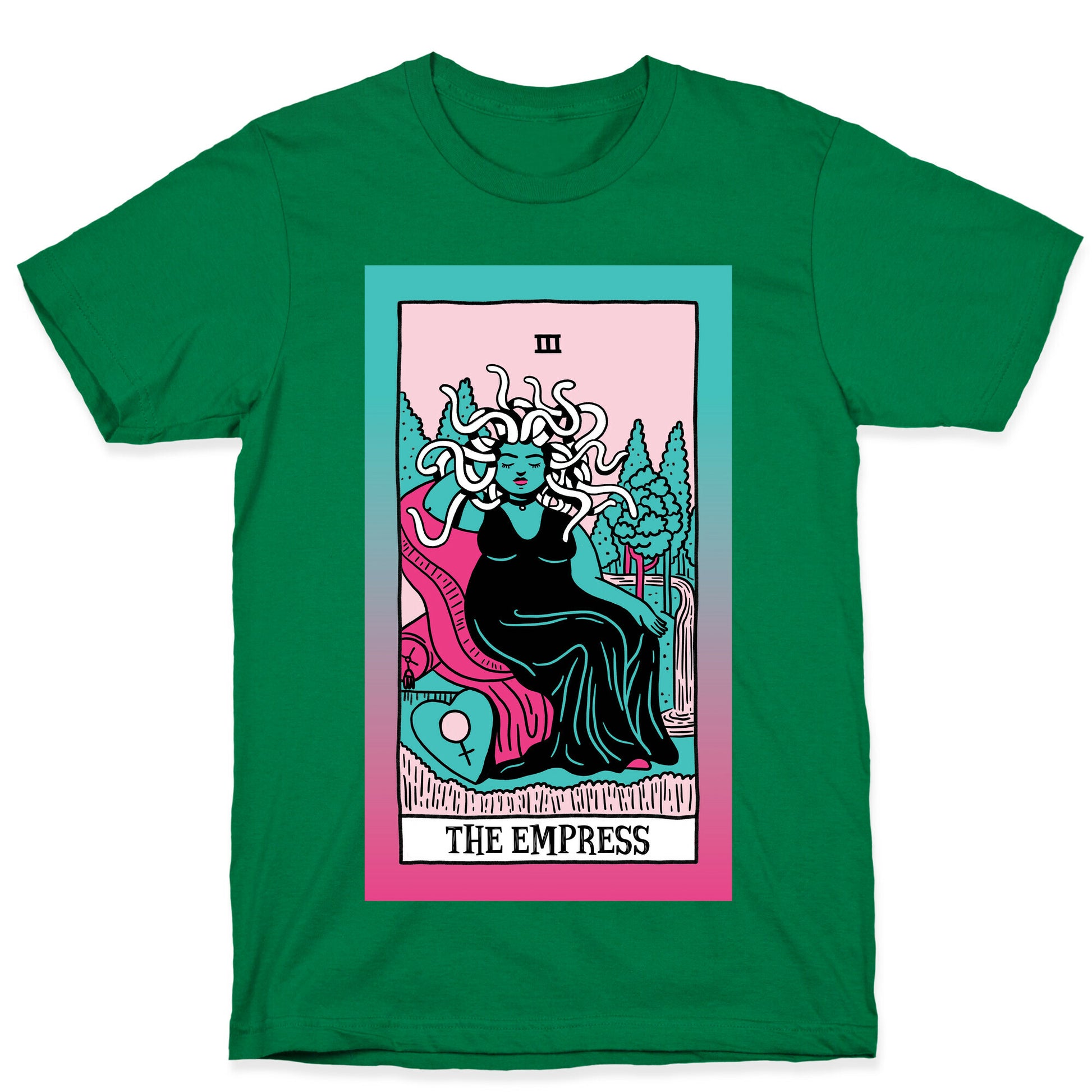 Creepy Cute Tarots: The Empress Medusa T-Shirt