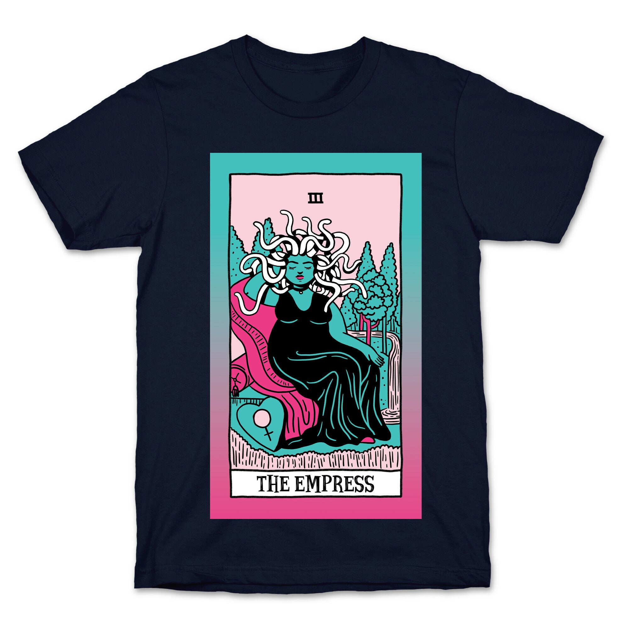 Creepy Cute Tarots: The Empress Medusa T-Shirt