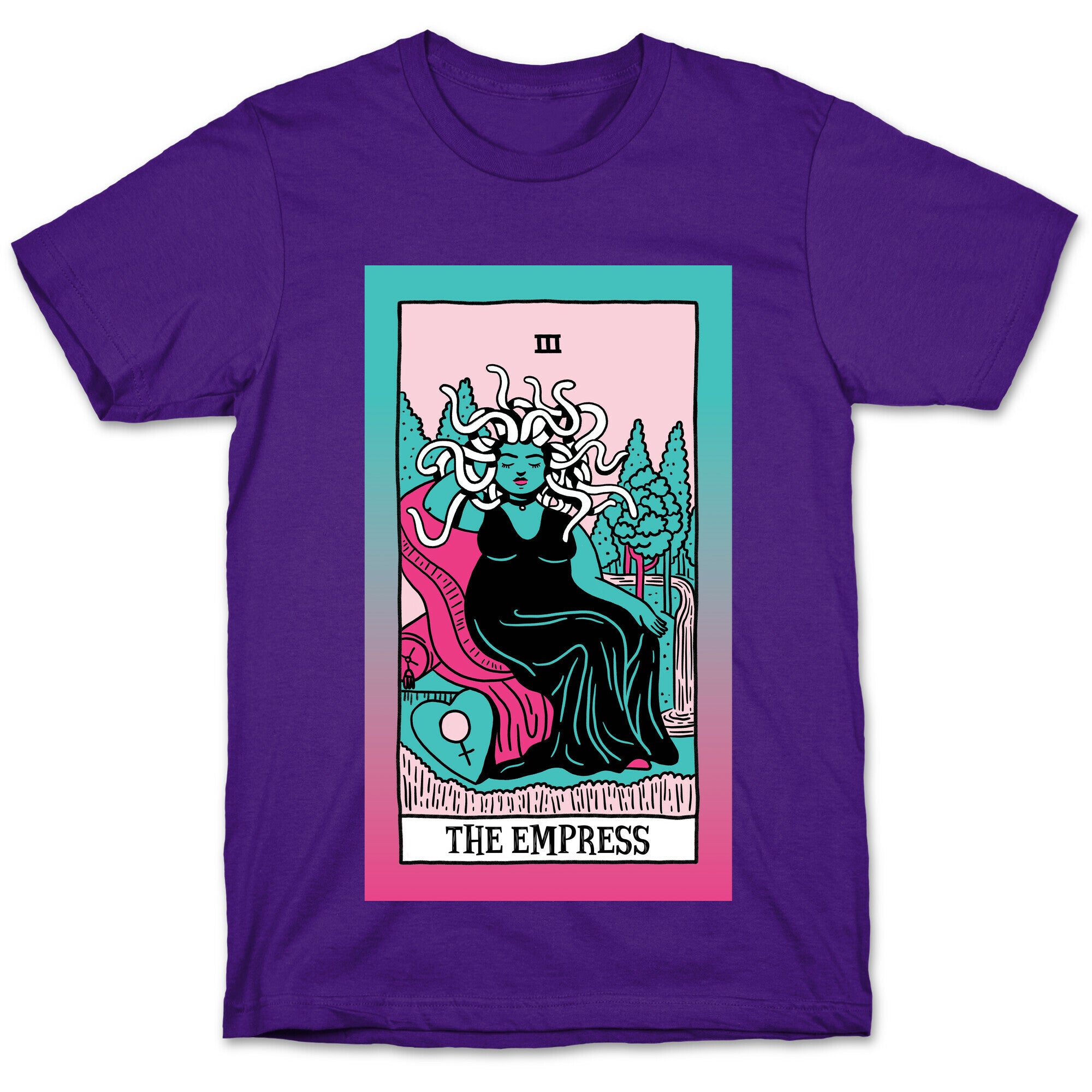 Creepy Cute Tarots: The Empress Medusa T-Shirt