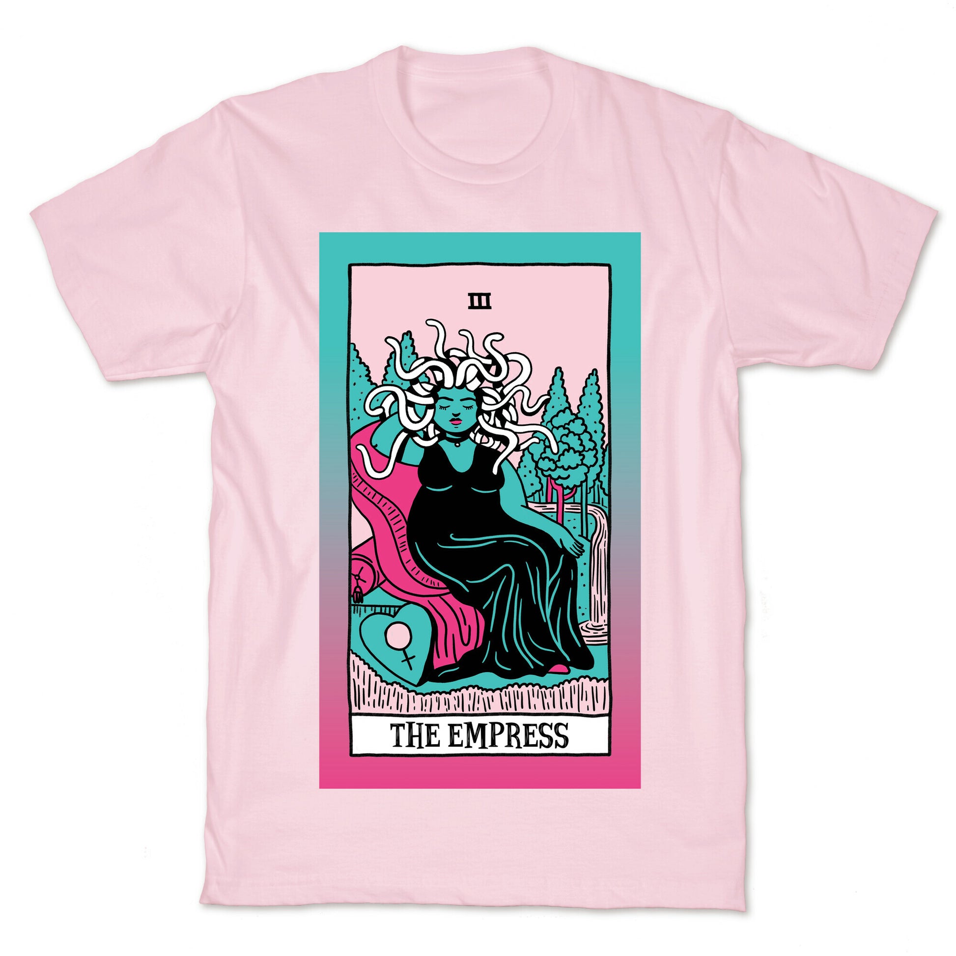 Creepy Cute Tarots: The Empress Medusa T-Shirt