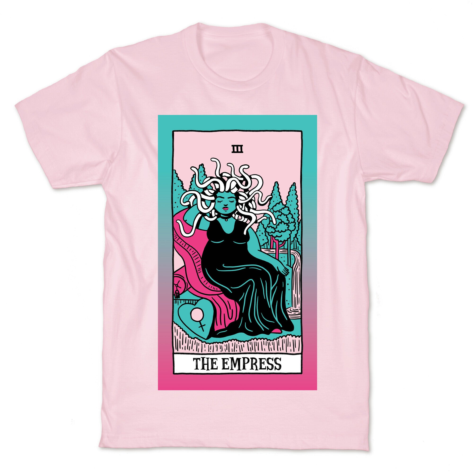 Creepy Cute Tarots: The Empress Medusa T-Shirt