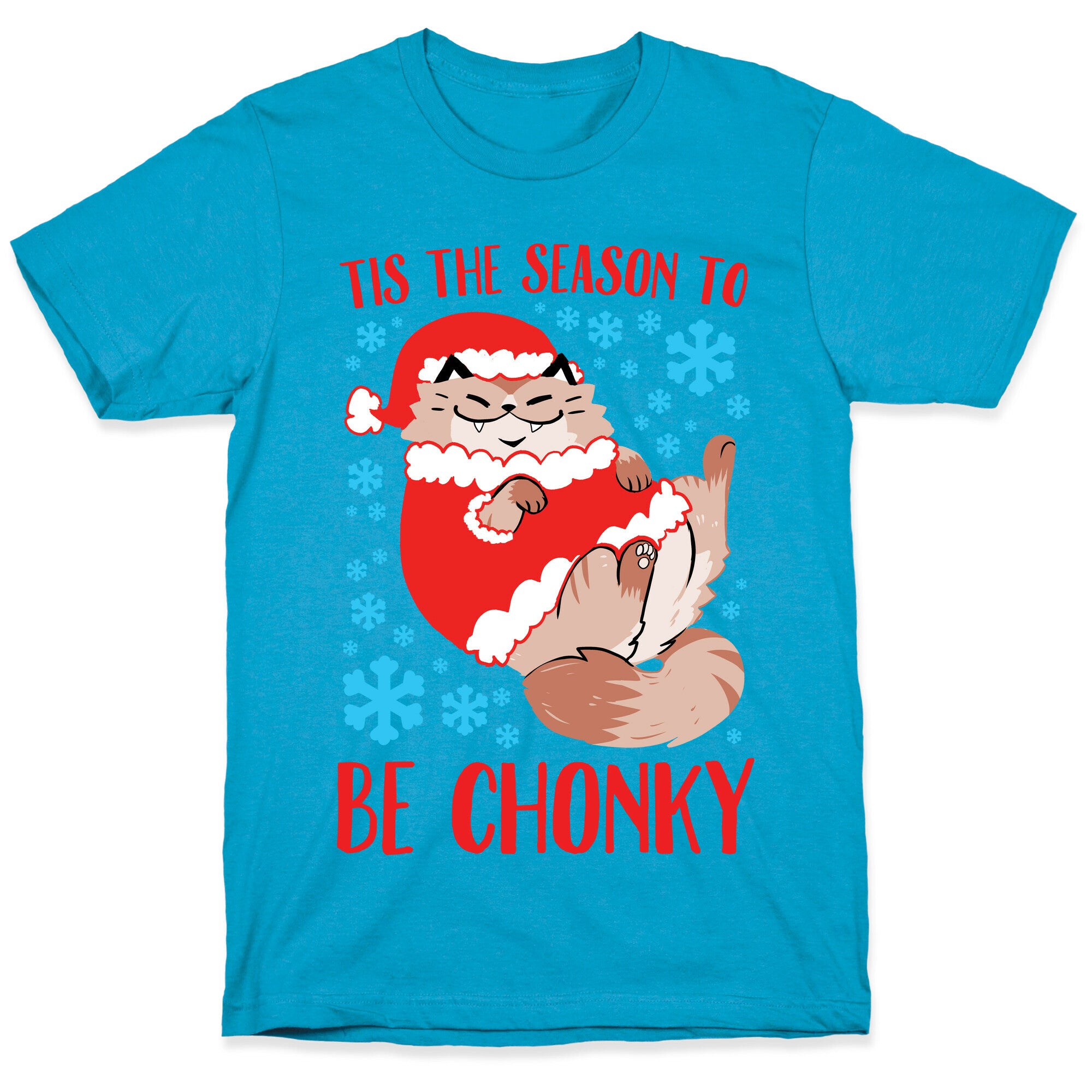 Tis The Season To Be Chonky Unisex Triblend Tee