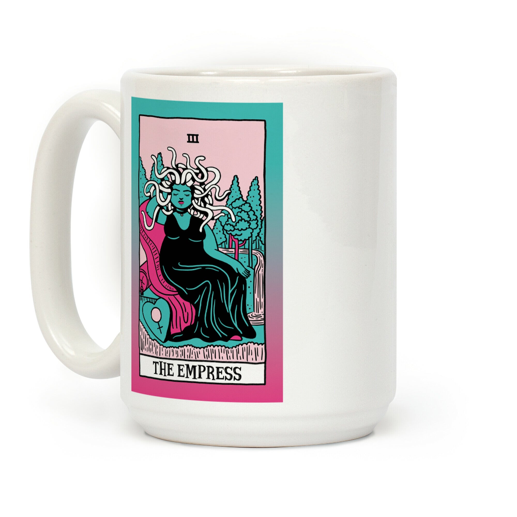 Creepy Cute Tarots: The Empress Medusa Coffee Mug
