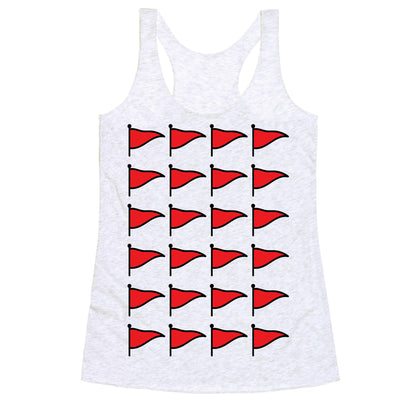 Red Flags Racerback Tank