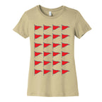 Red Flags Women's Cotton Tee