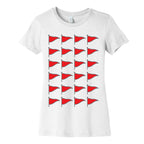 Red Flags Women's Cotton Tee