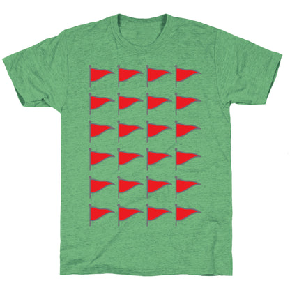 Red Flags Unisex Triblend Tee