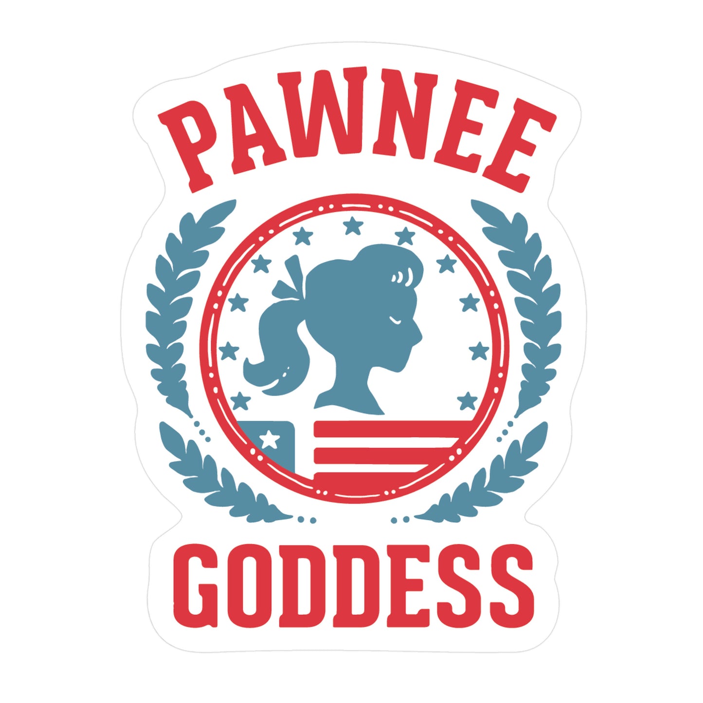 Pawnee Goddess Sticker