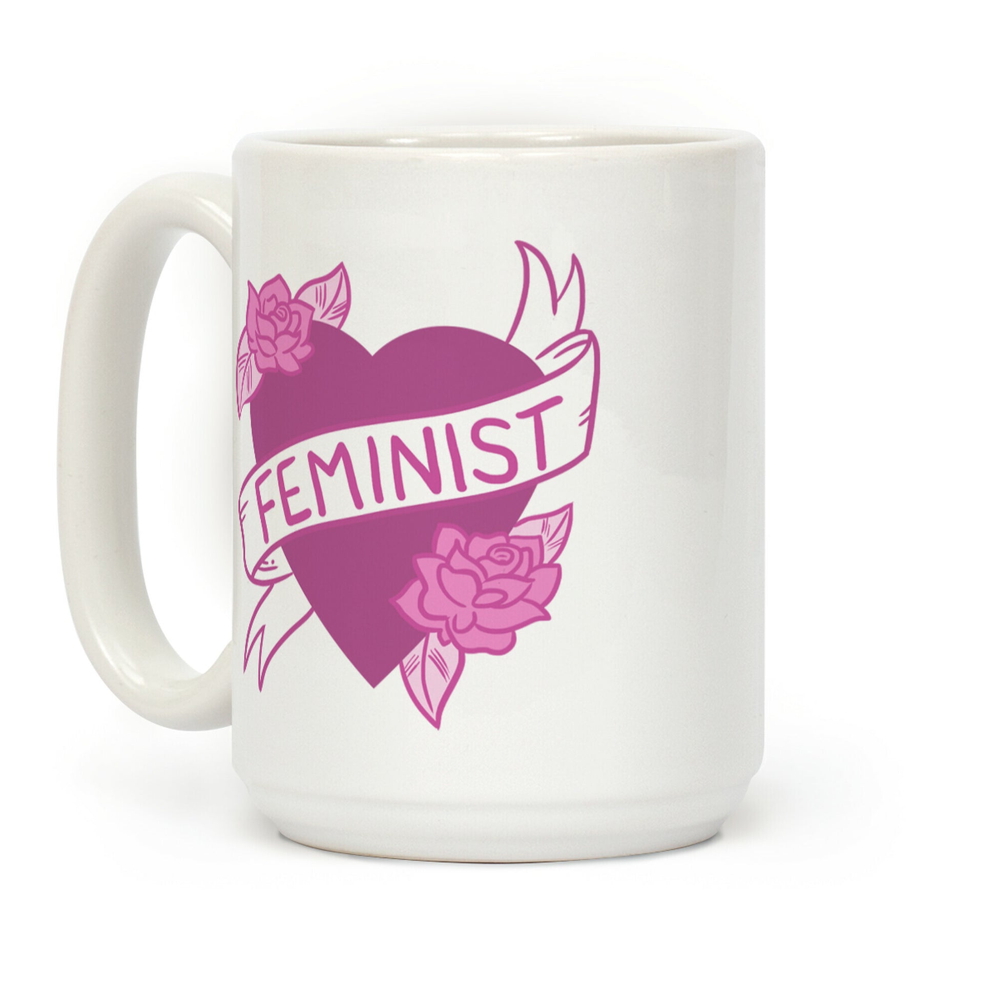 Feminist Heart Coffee Mug