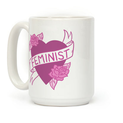 Feminist Heart Coffee Mug