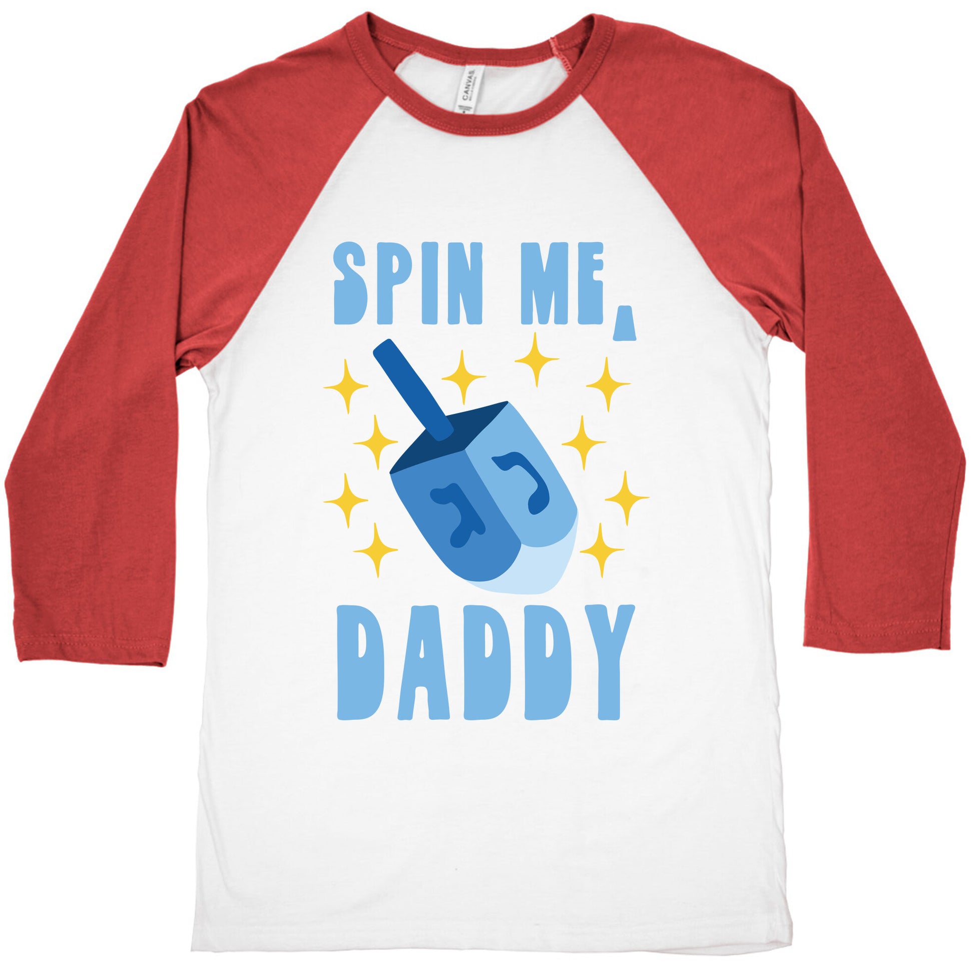 Spin Me, Daddy Baseball Tee