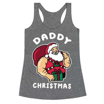 Daddy Christmas Racerback Tank