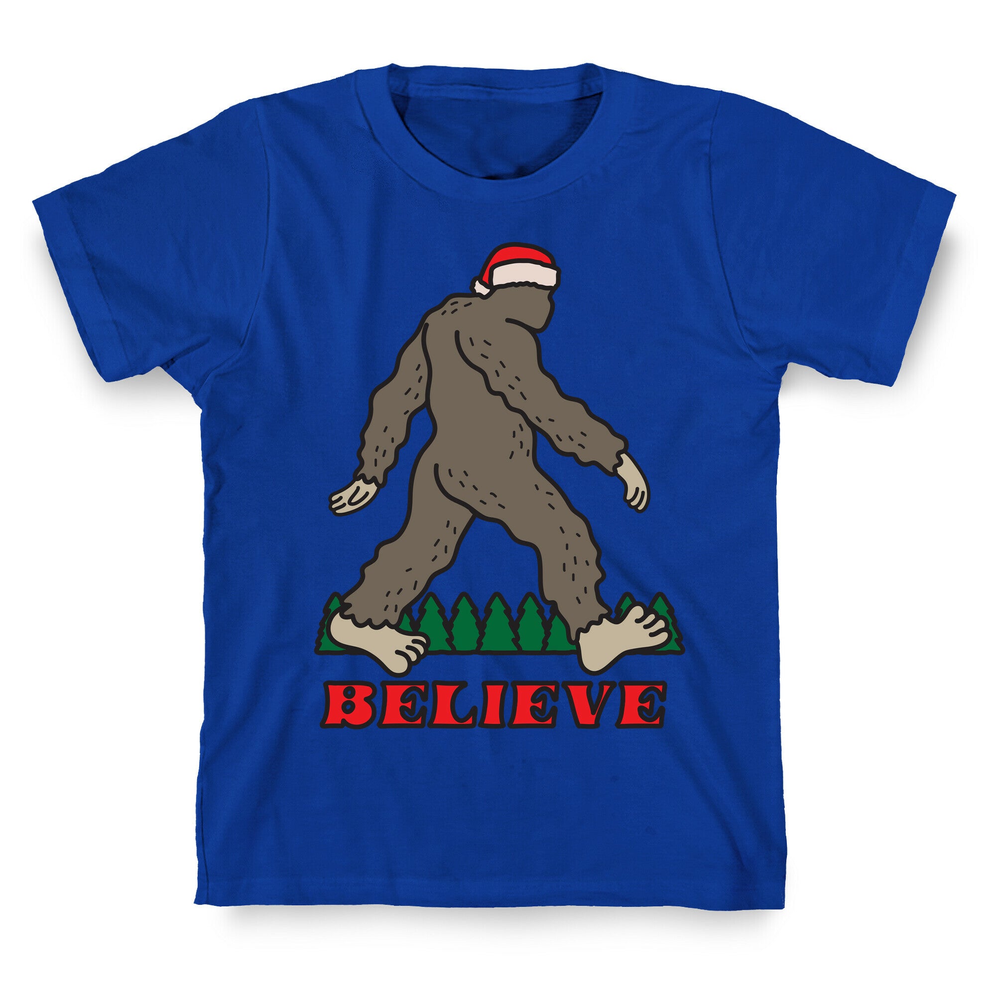 Santa Sasquatch T-Shirt