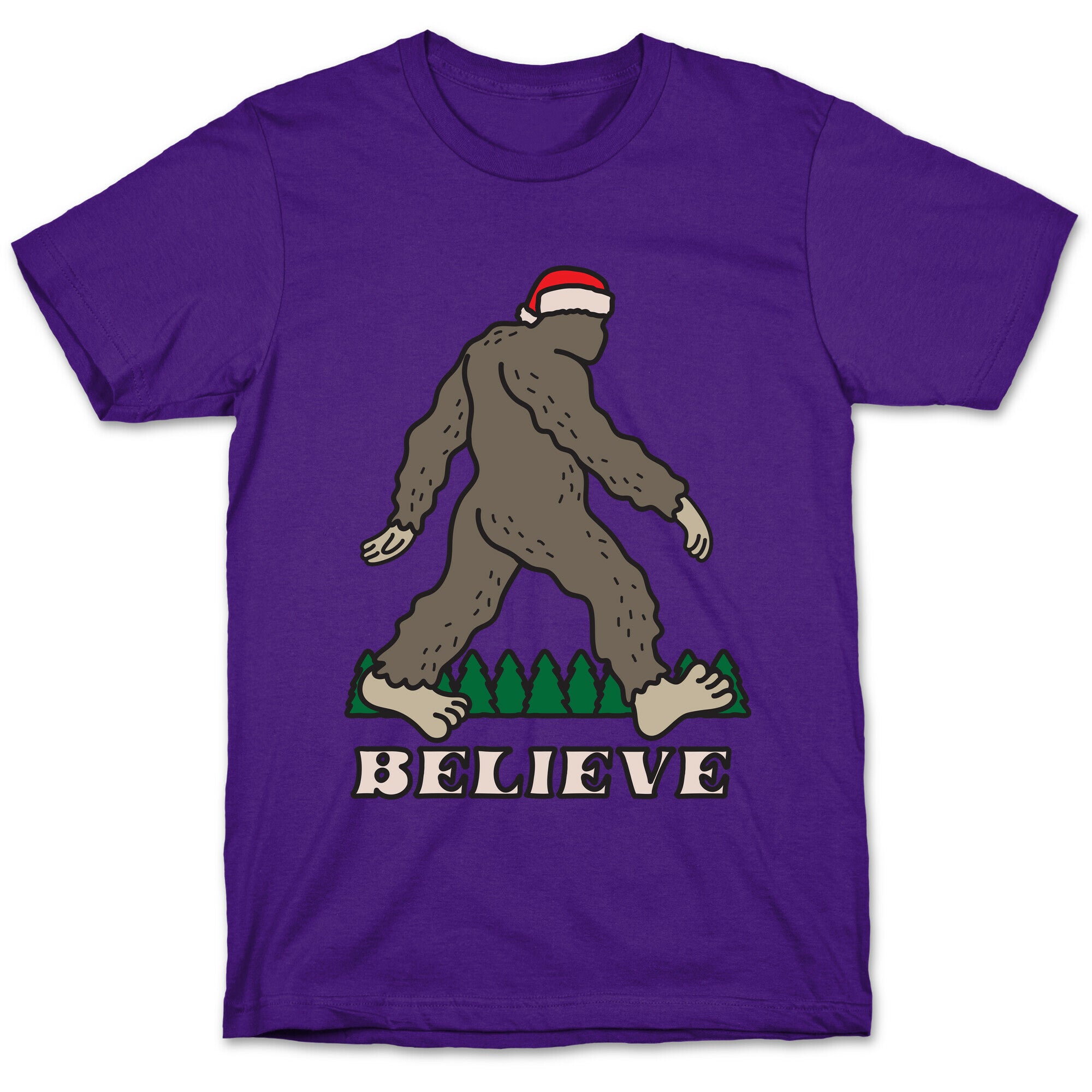 Santa Sasquatch T-Shirt