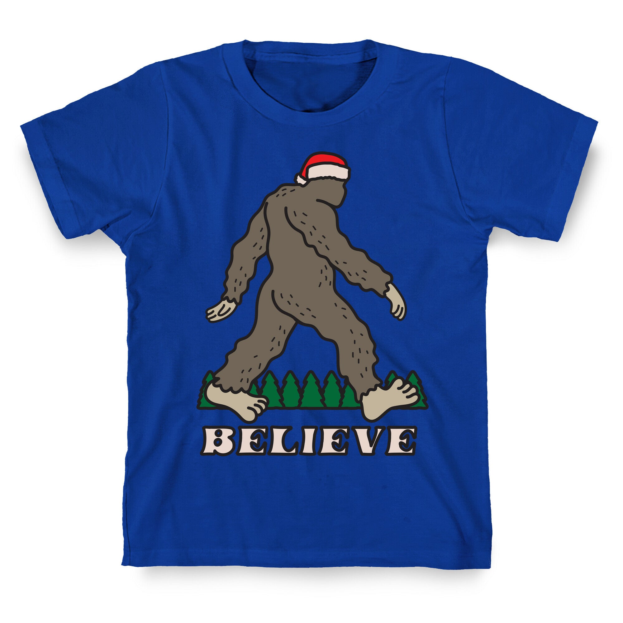 Santa Sasquatch T-Shirt
