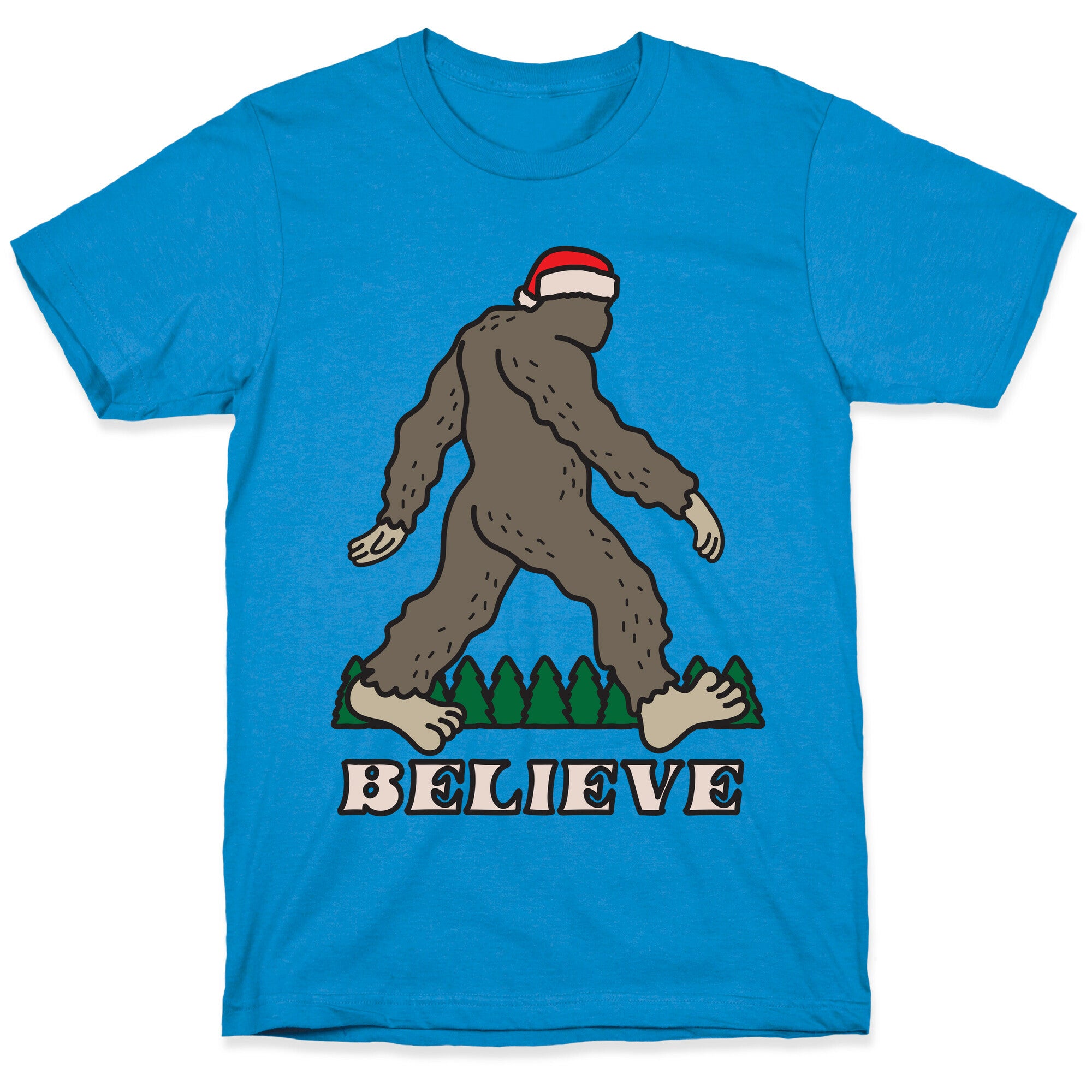 Santa Sasquatch T-Shirt