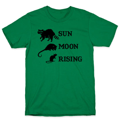 Big Three Astrology Trash Animals T-Shirt