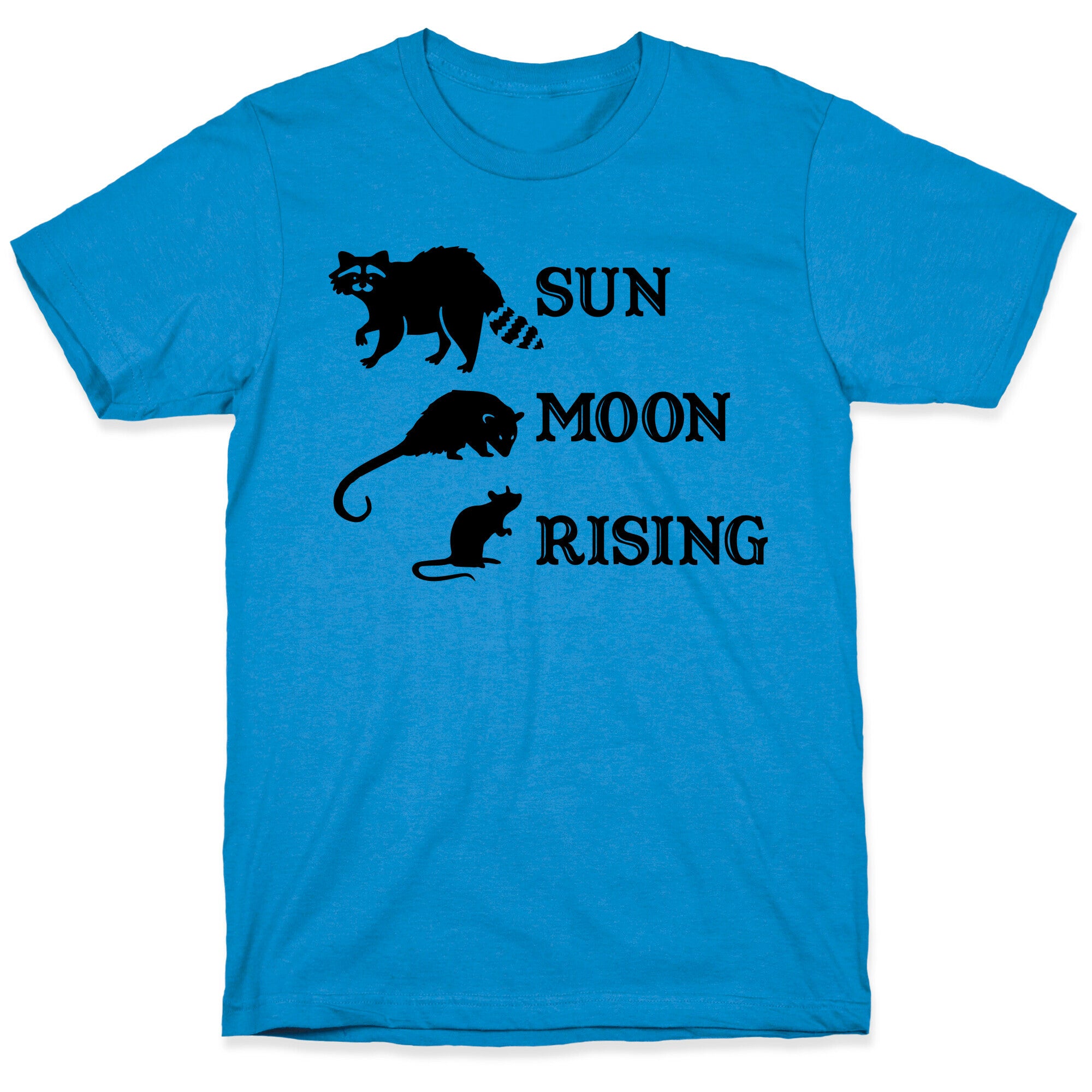 Big Three Astrology Trash Animals T-Shirt