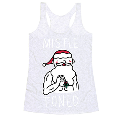 Mistle Toned (Santa) Racerback Tank