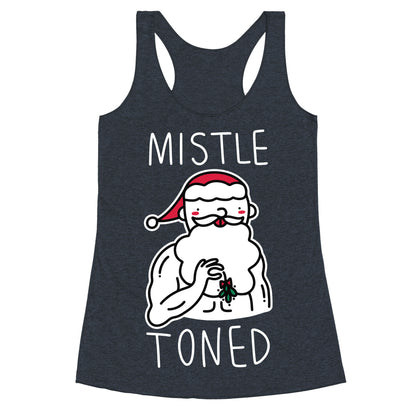 Mistle Toned (Santa) Racerback Tank