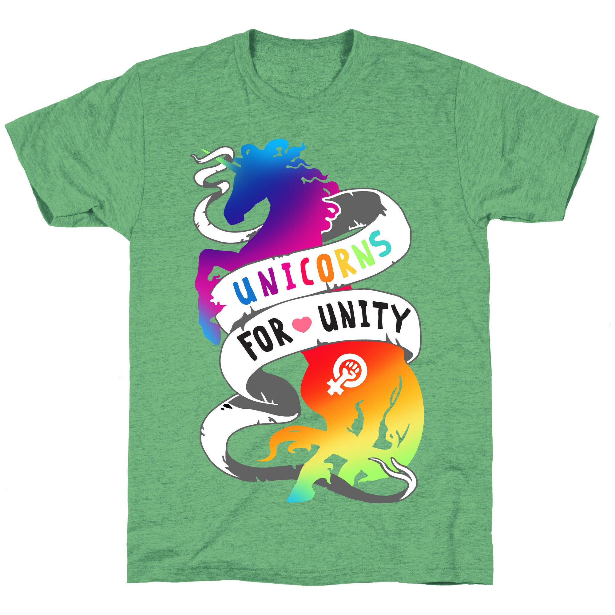 Unicorns For Unity Unisex Triblend Tee