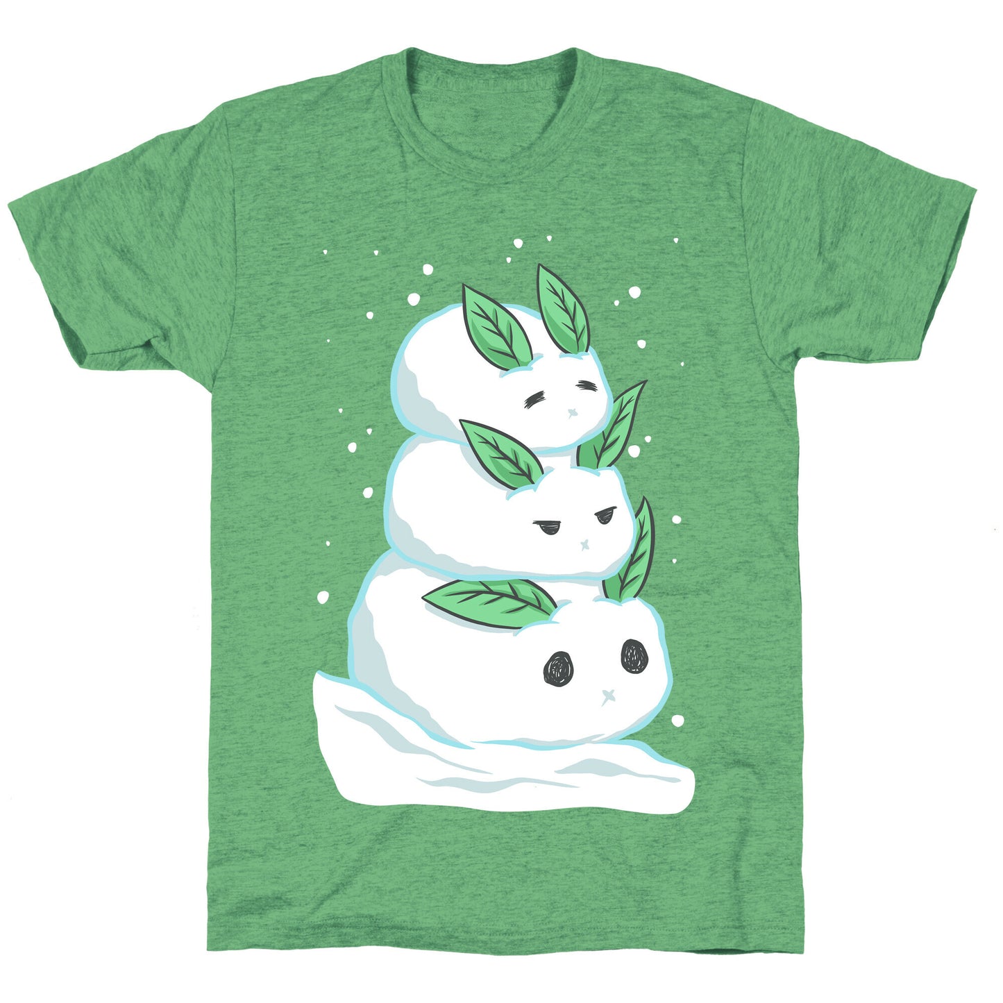 Stacked Snow Bunnies Unisex Triblend Tee