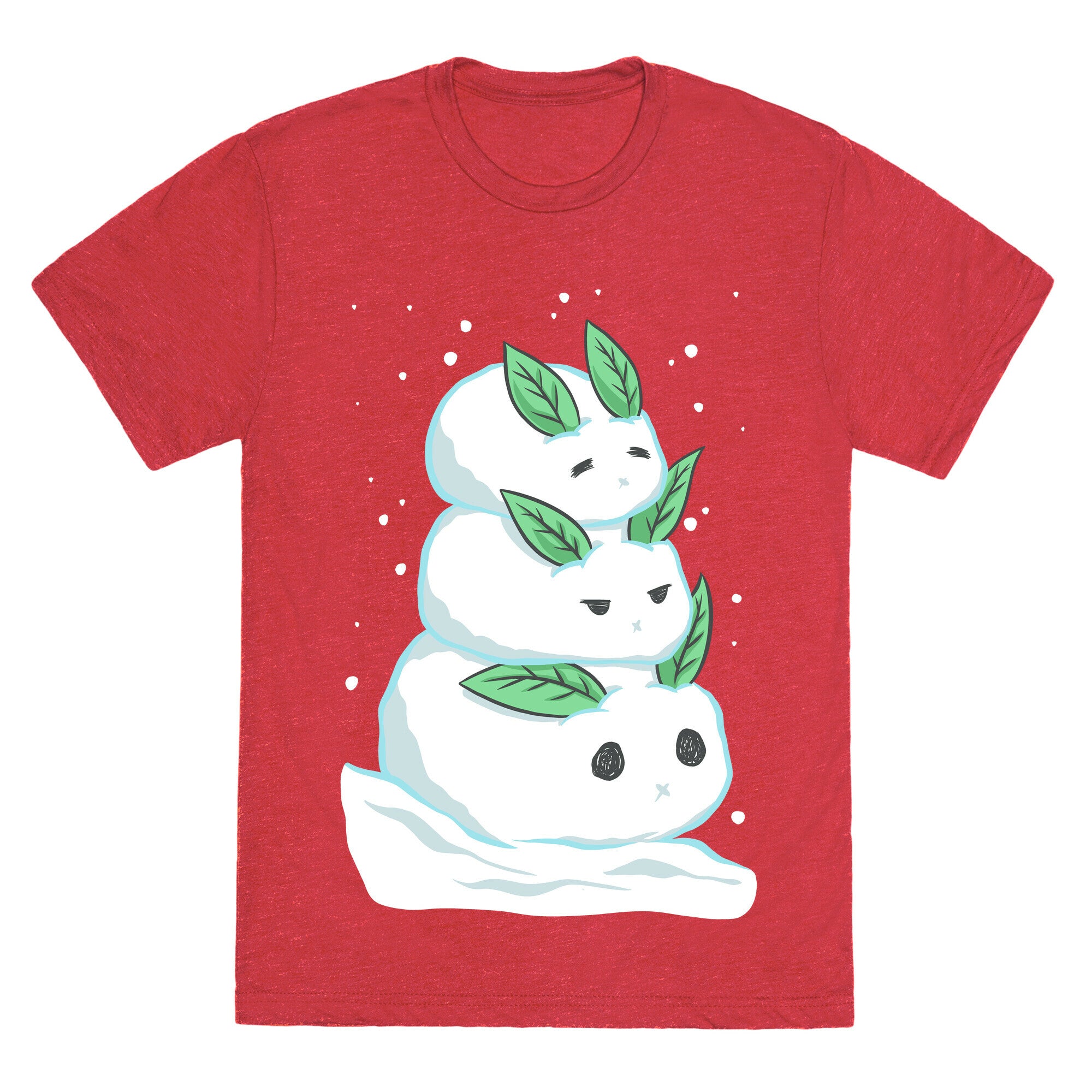 Stacked Snow Bunnies Unisex Triblend Tee