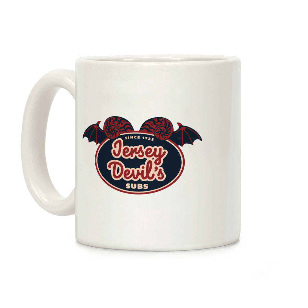 Jersey Devil Subs Logo Parody Coffee Mug