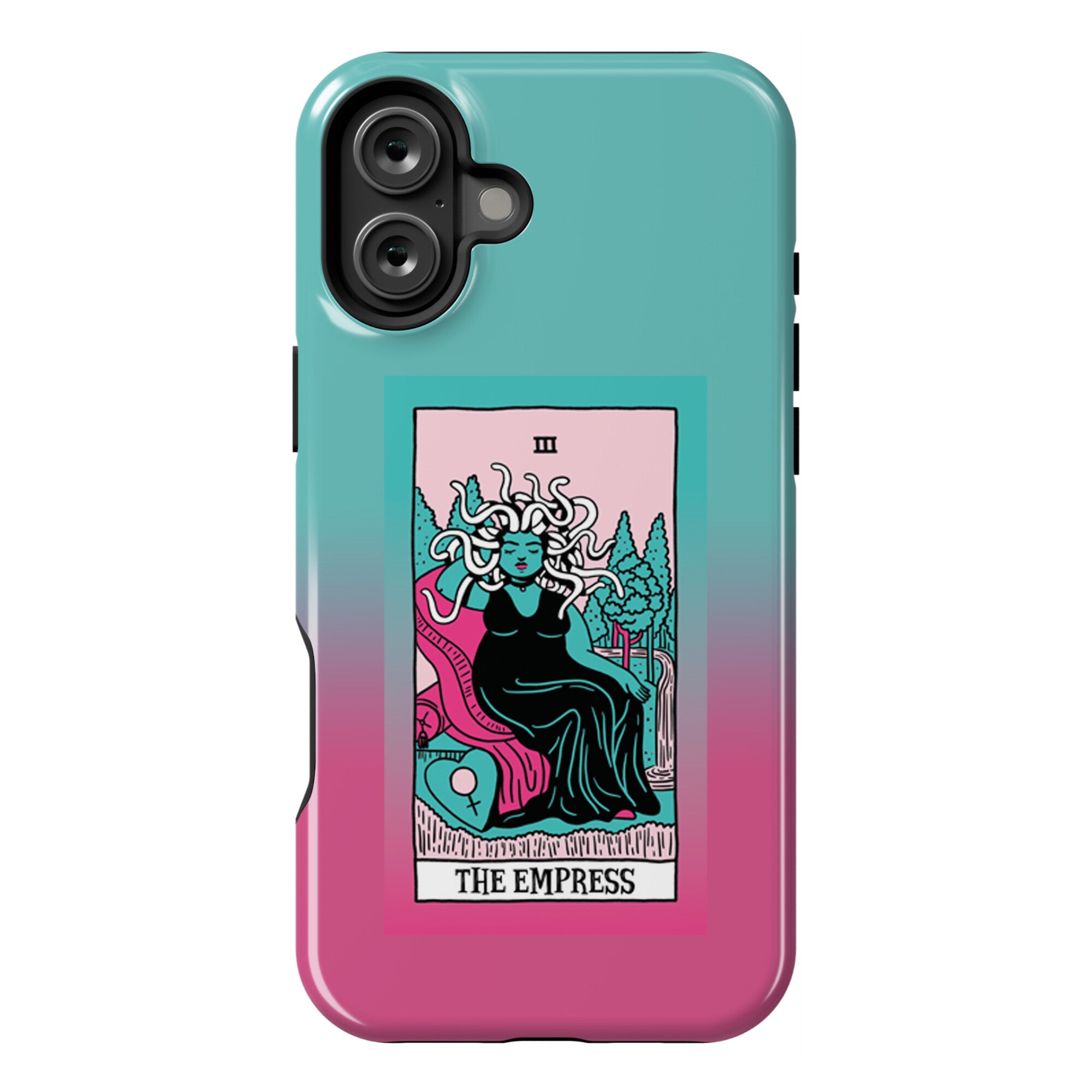 Creepy Cute Tarots: The Empress Medusa Phone Case