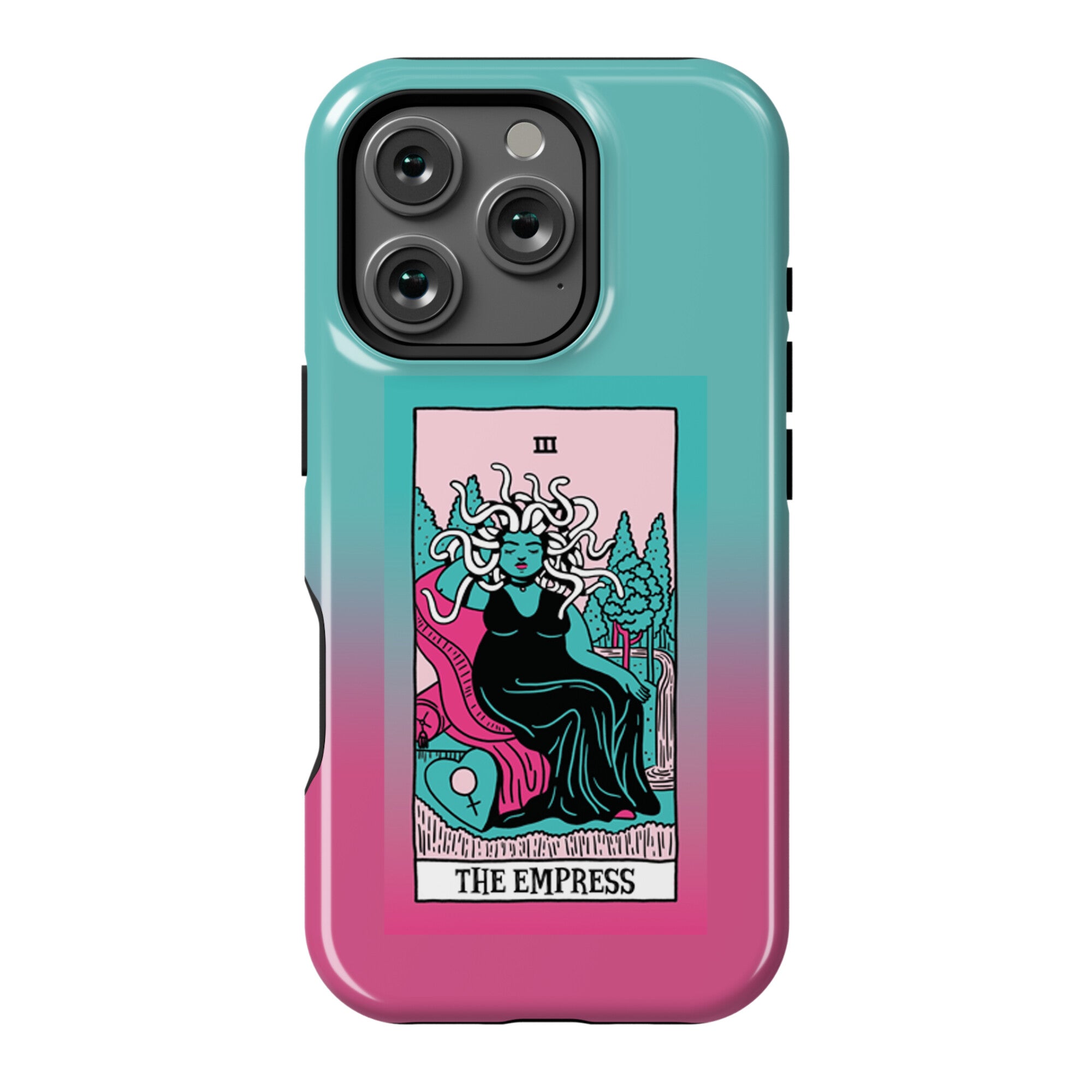 Creepy Cute Tarots: The Empress Medusa Phone Case