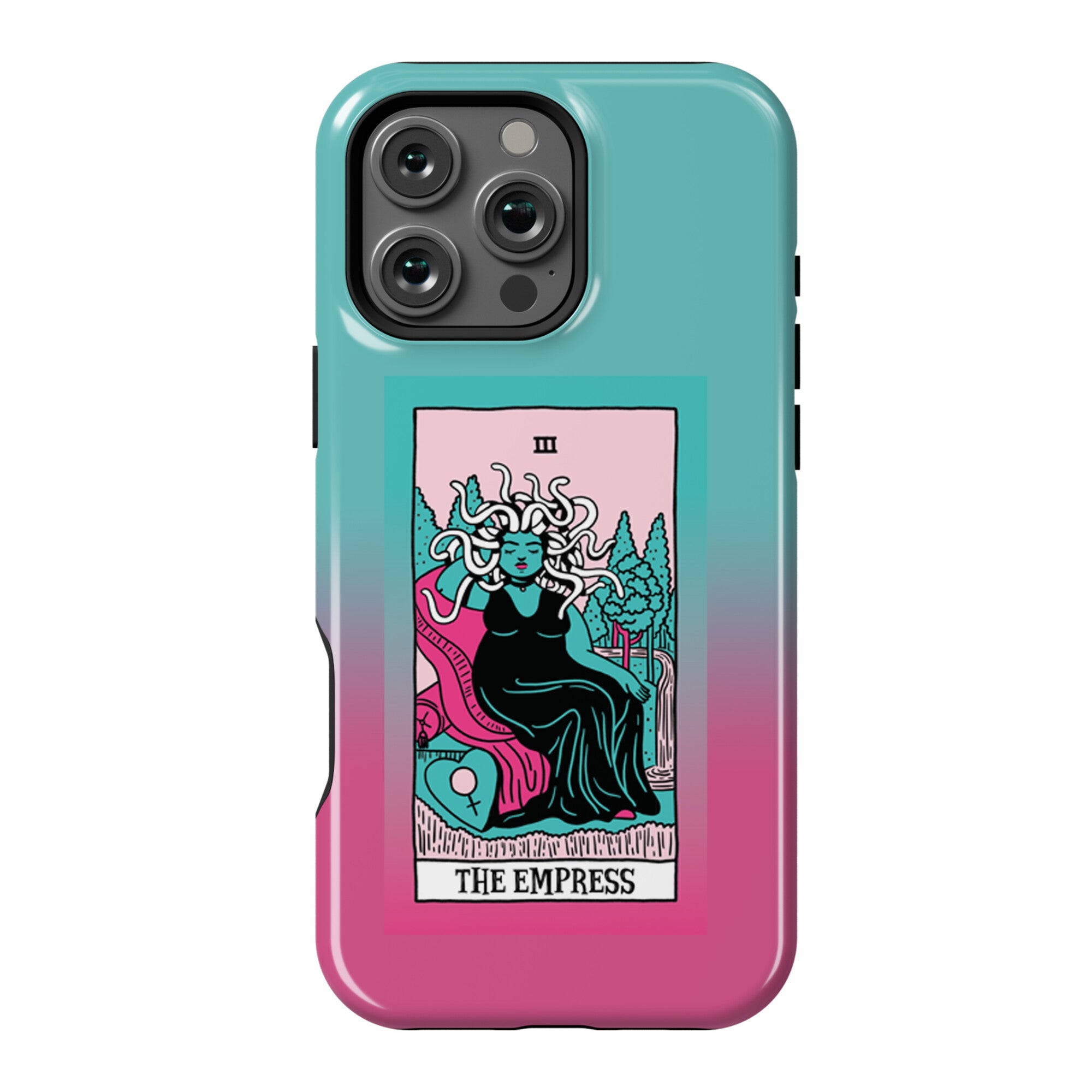 Creepy Cute Tarots: The Empress Medusa Phone Case