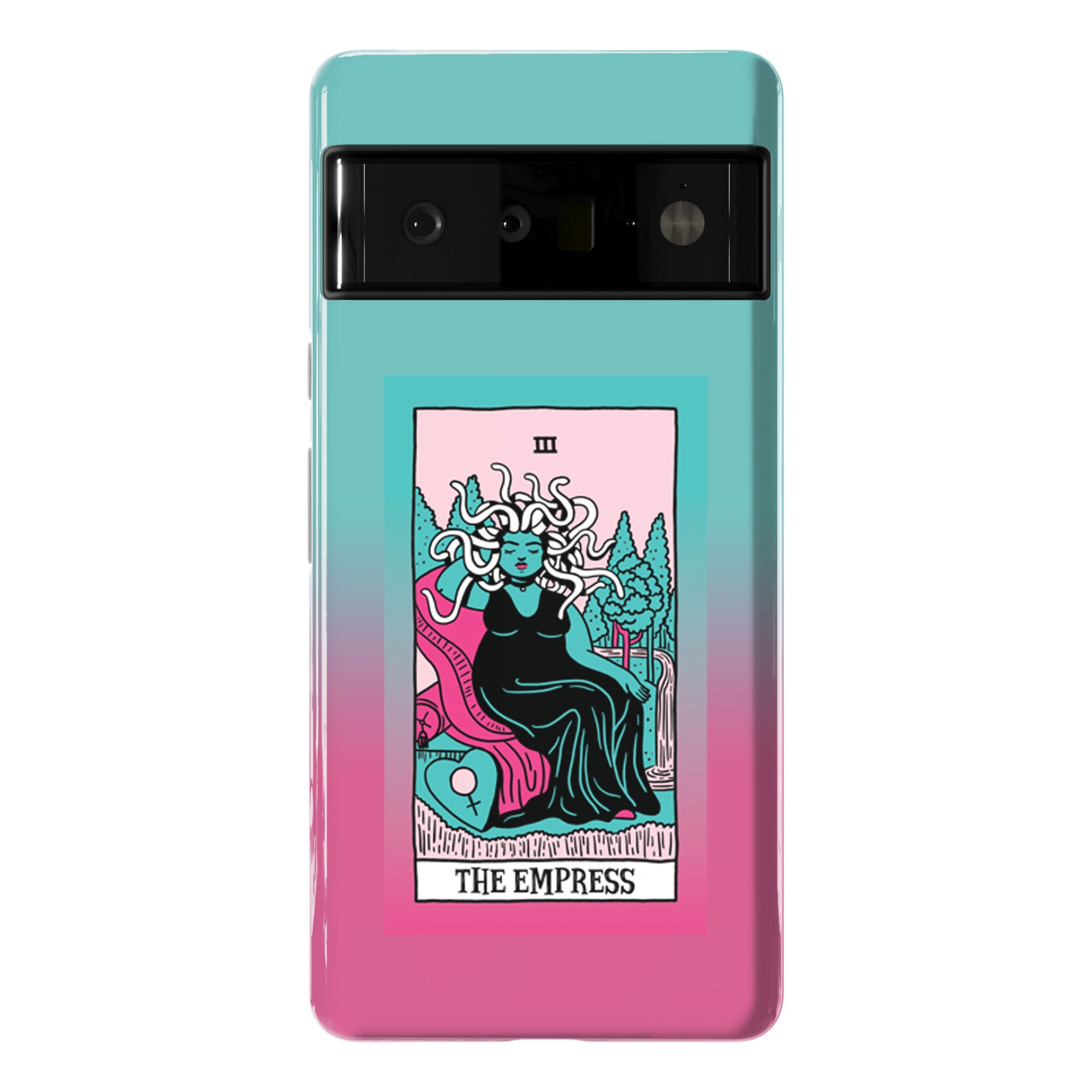 Creepy Cute Tarots: The Empress Medusa Phone Case