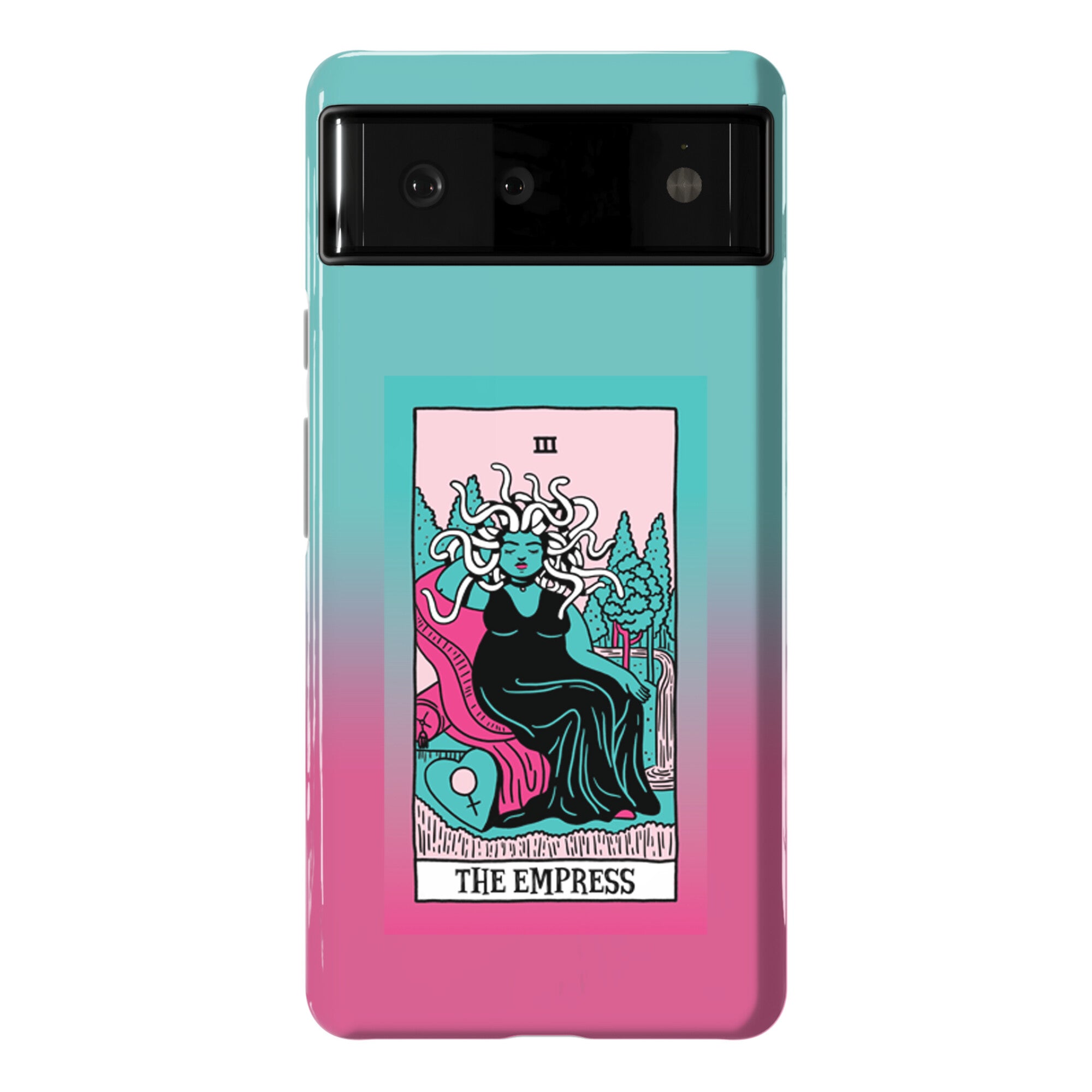 Creepy Cute Tarots: The Empress Medusa Phone Case