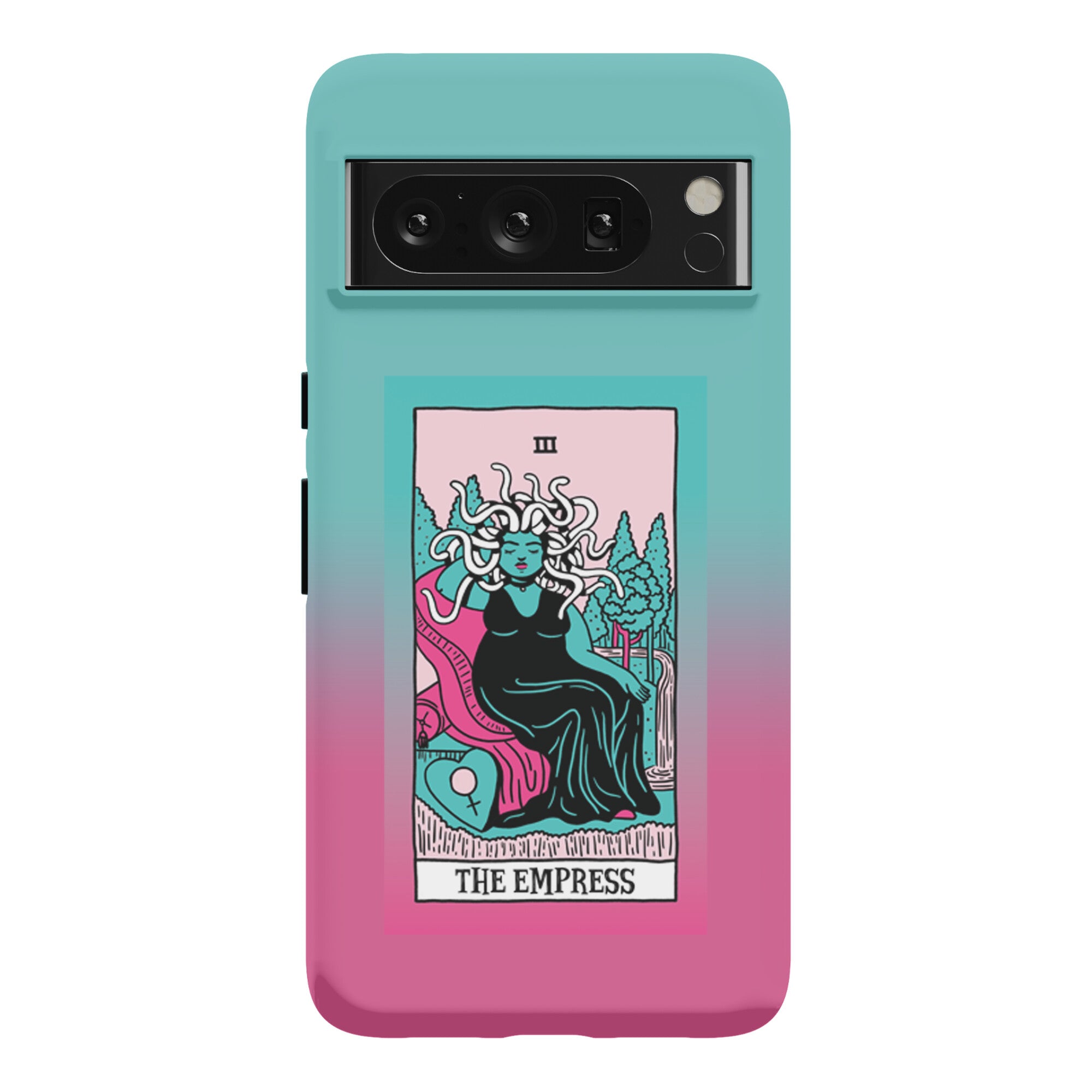 Creepy Cute Tarots: The Empress Medusa Phone Case