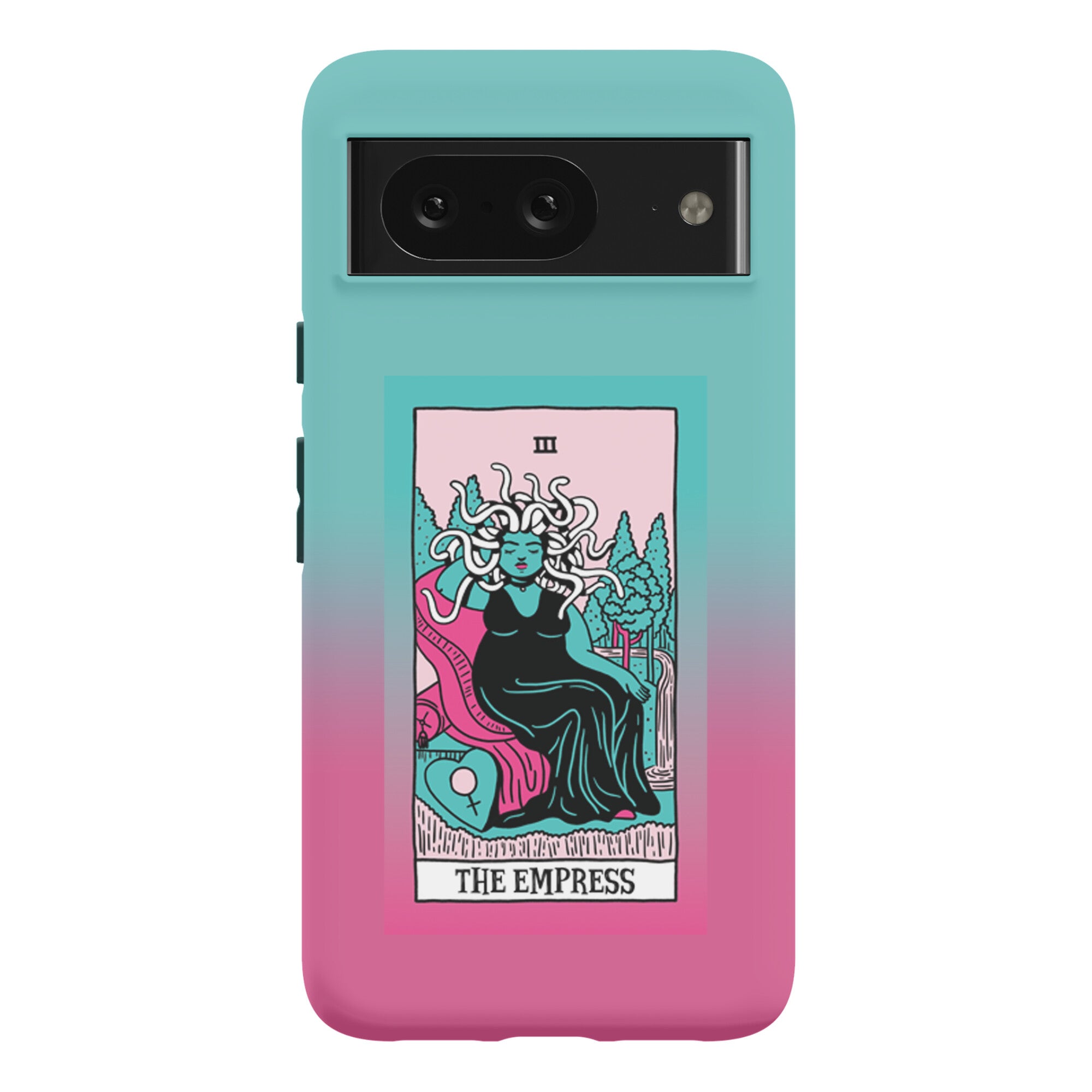 Creepy Cute Tarots: The Empress Medusa Phone Case