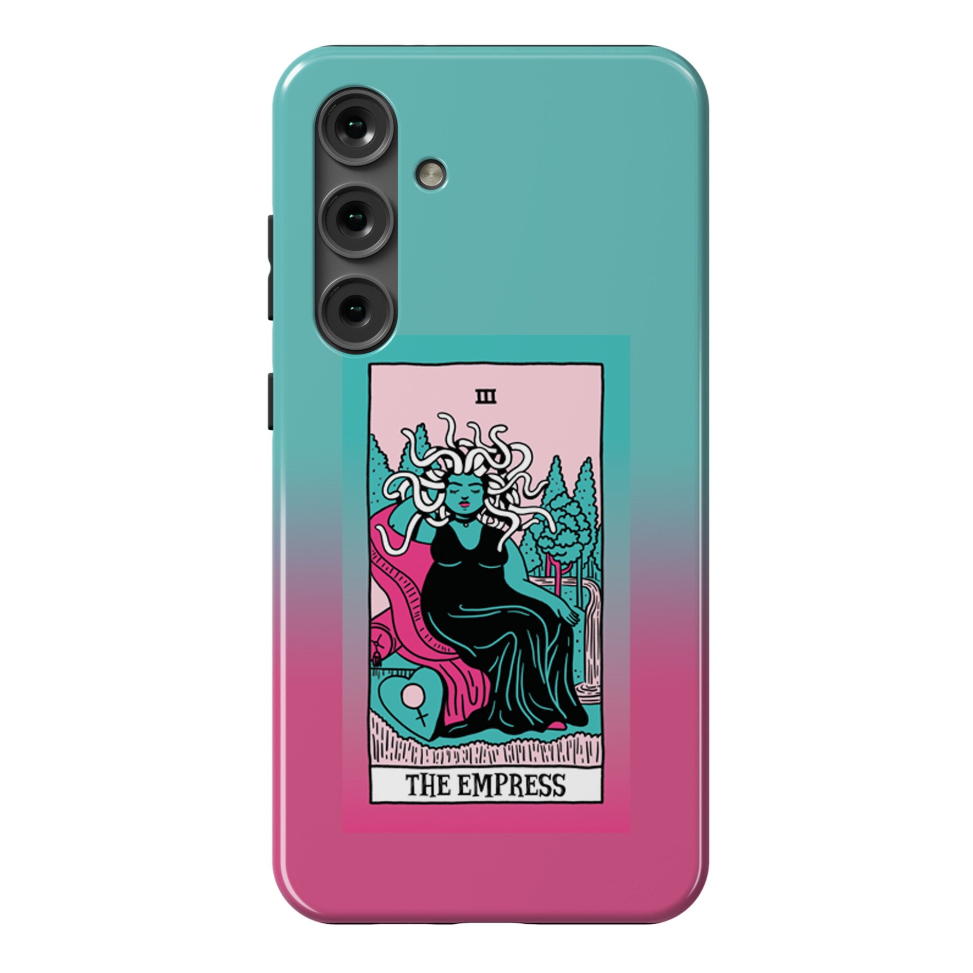 Creepy Cute Tarots: The Empress Medusa Phone Case