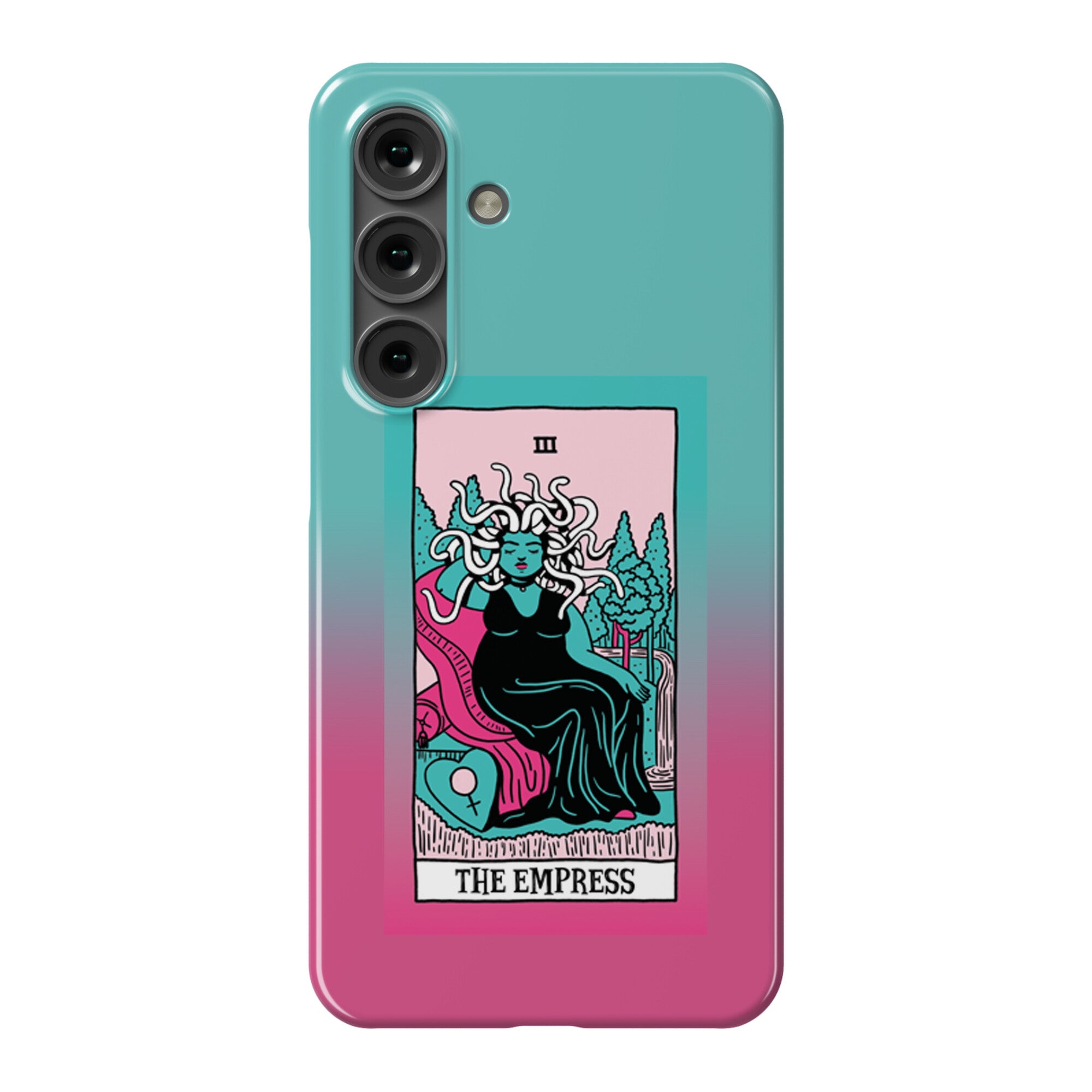 Creepy Cute Tarots: The Empress Medusa Phone Case