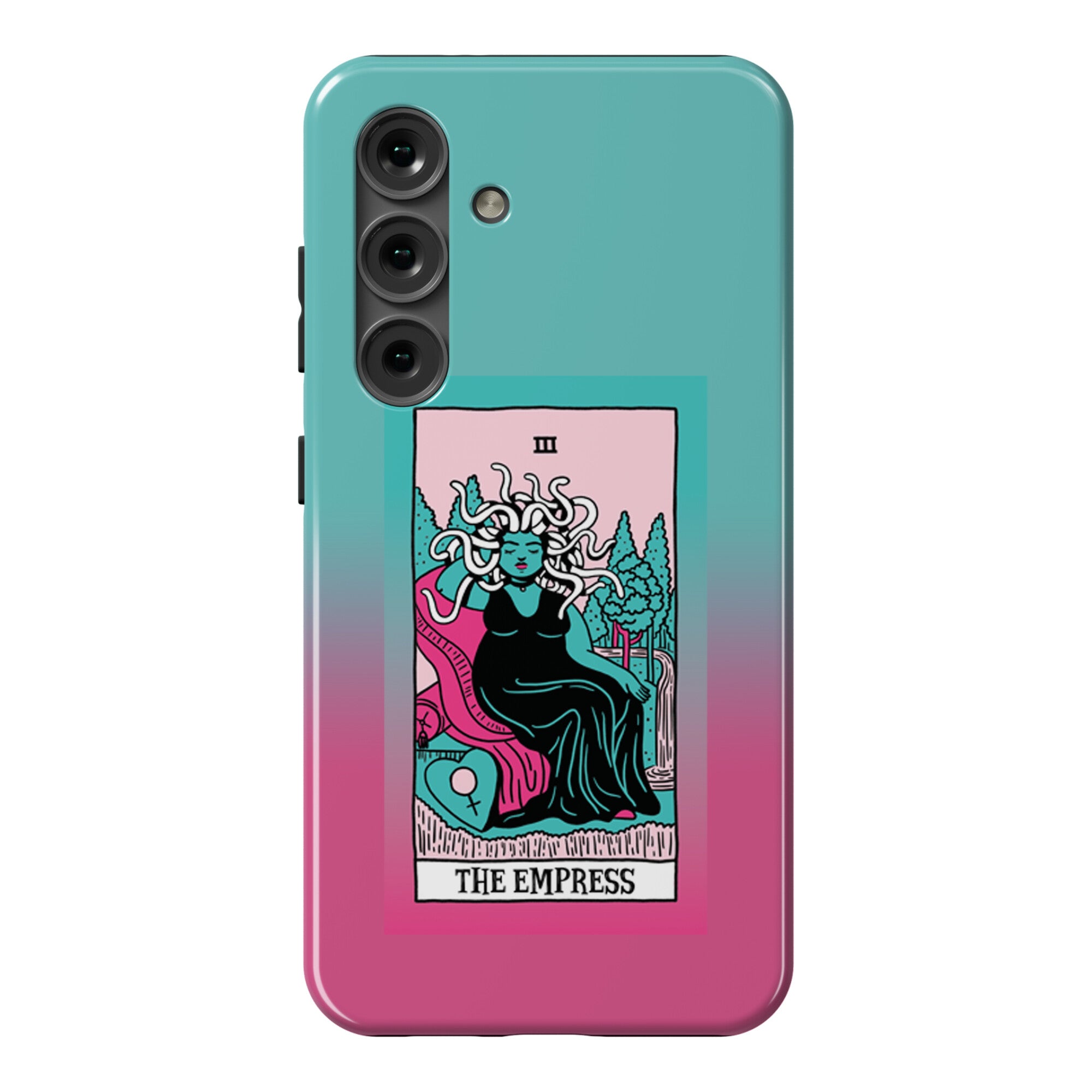 Creepy Cute Tarots: The Empress Medusa Phone Case