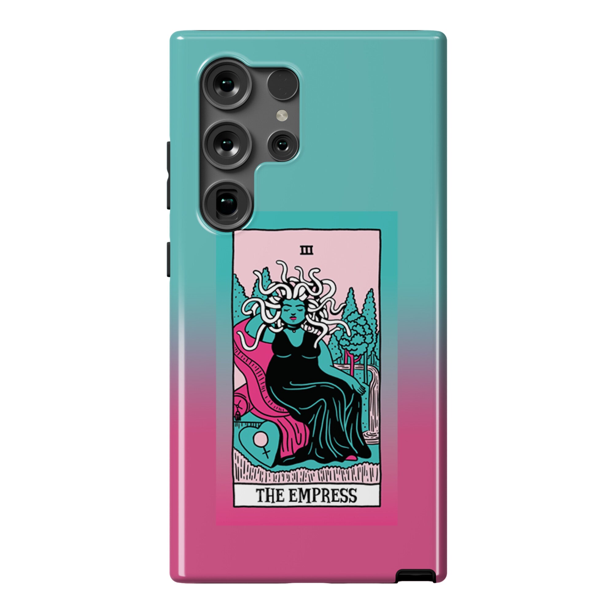 Creepy Cute Tarots: The Empress Medusa Phone Case
