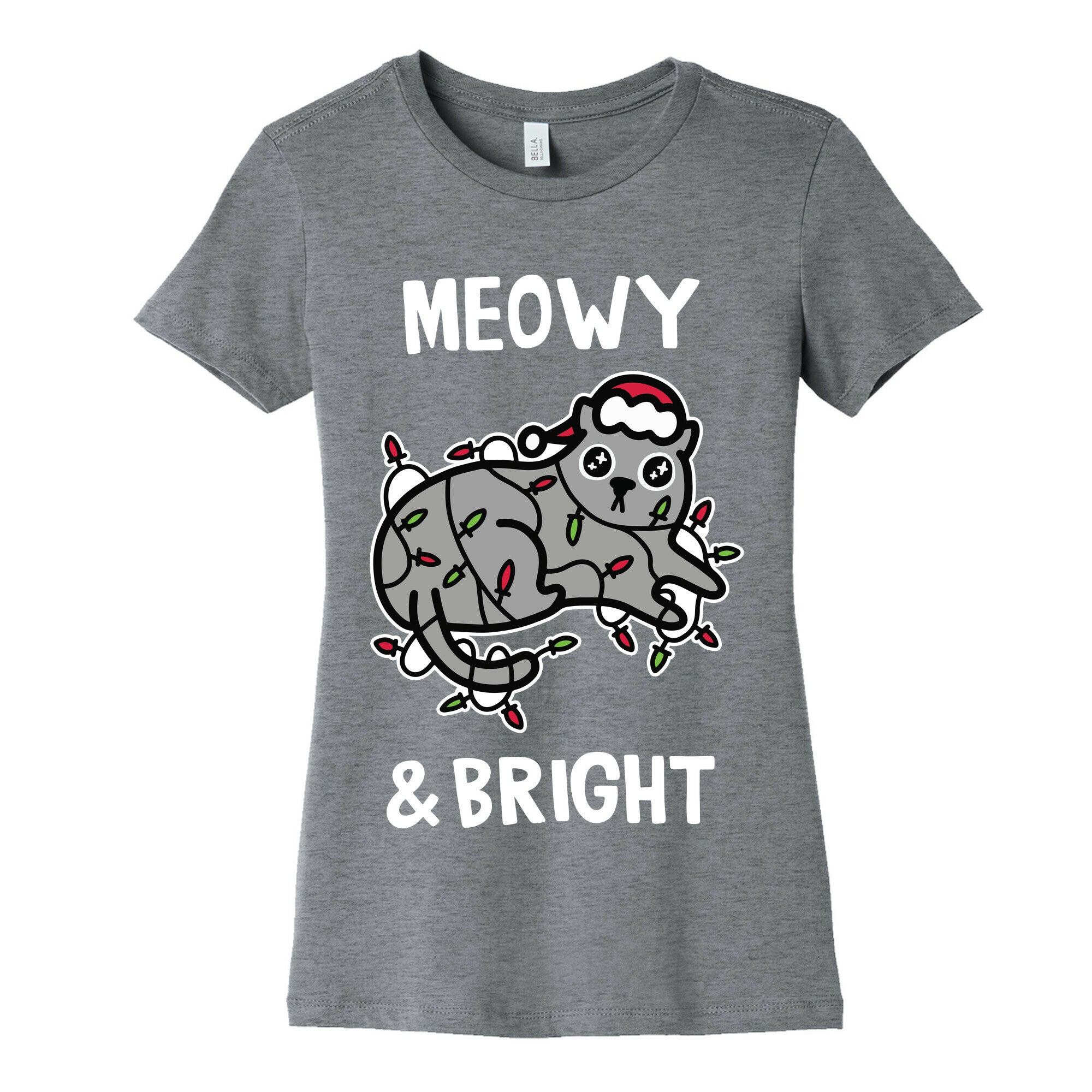 Meowy & Bright Women's Cotton Tee