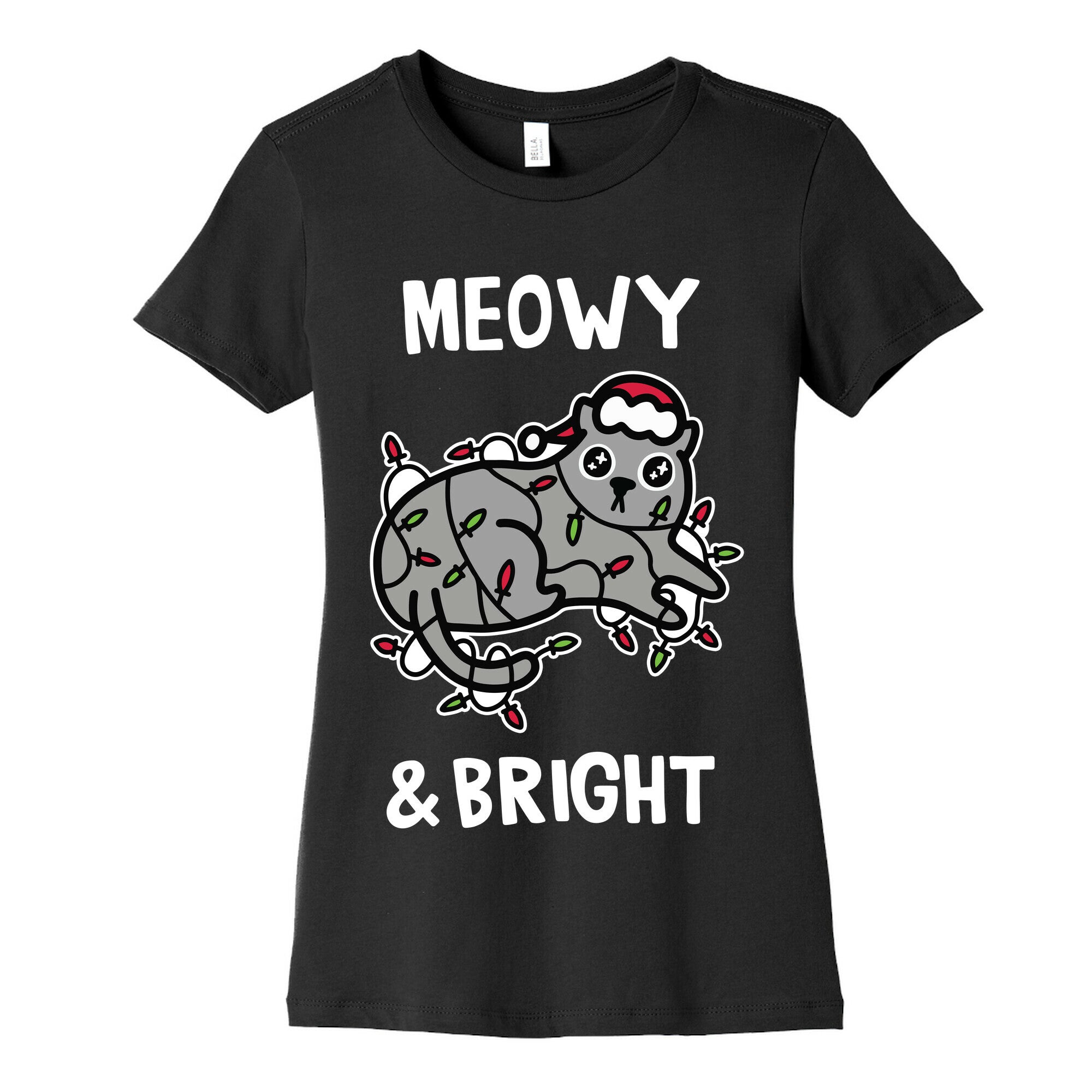 Meowy & Bright Women's Cotton Tee
