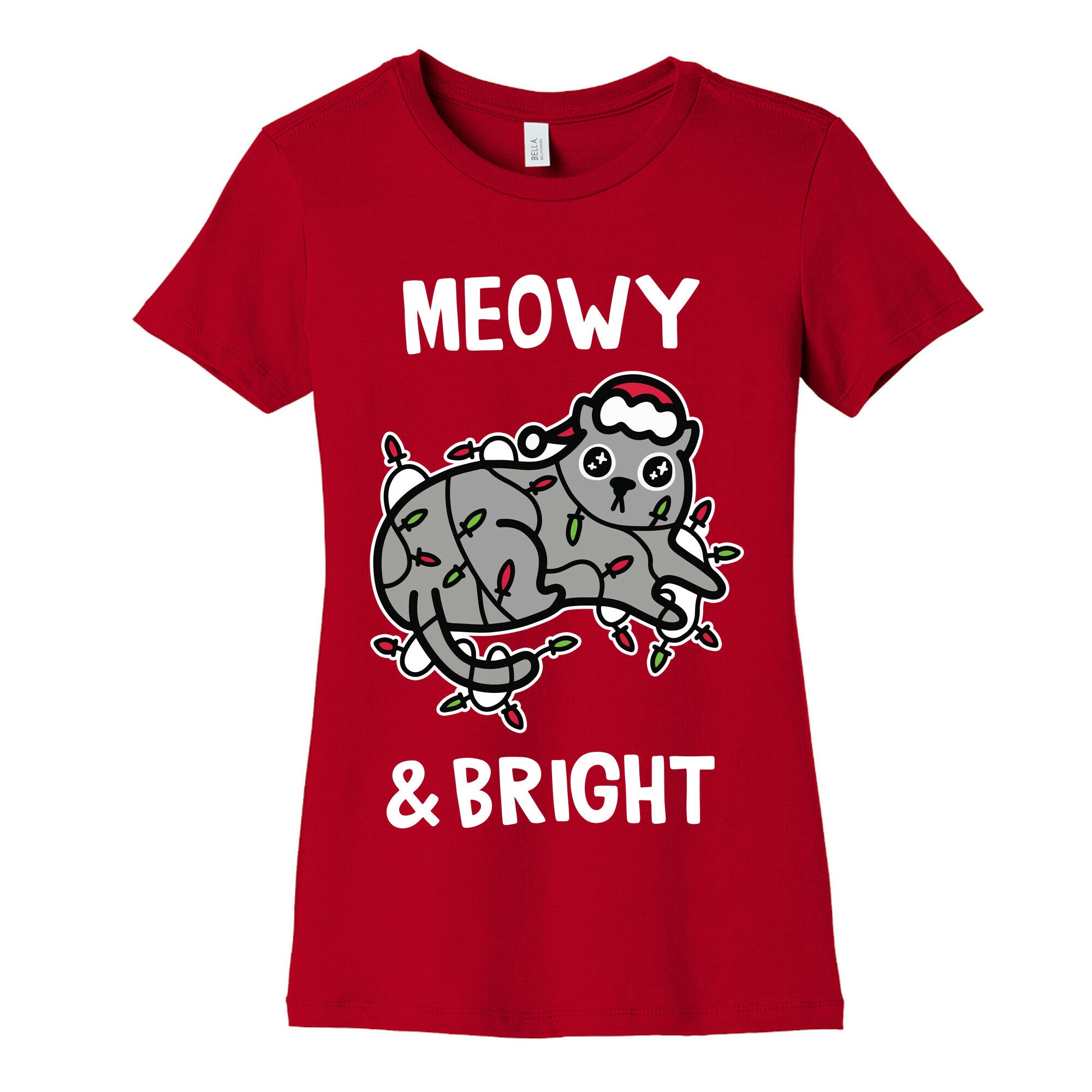 Meowy & Bright Women's Cotton Tee