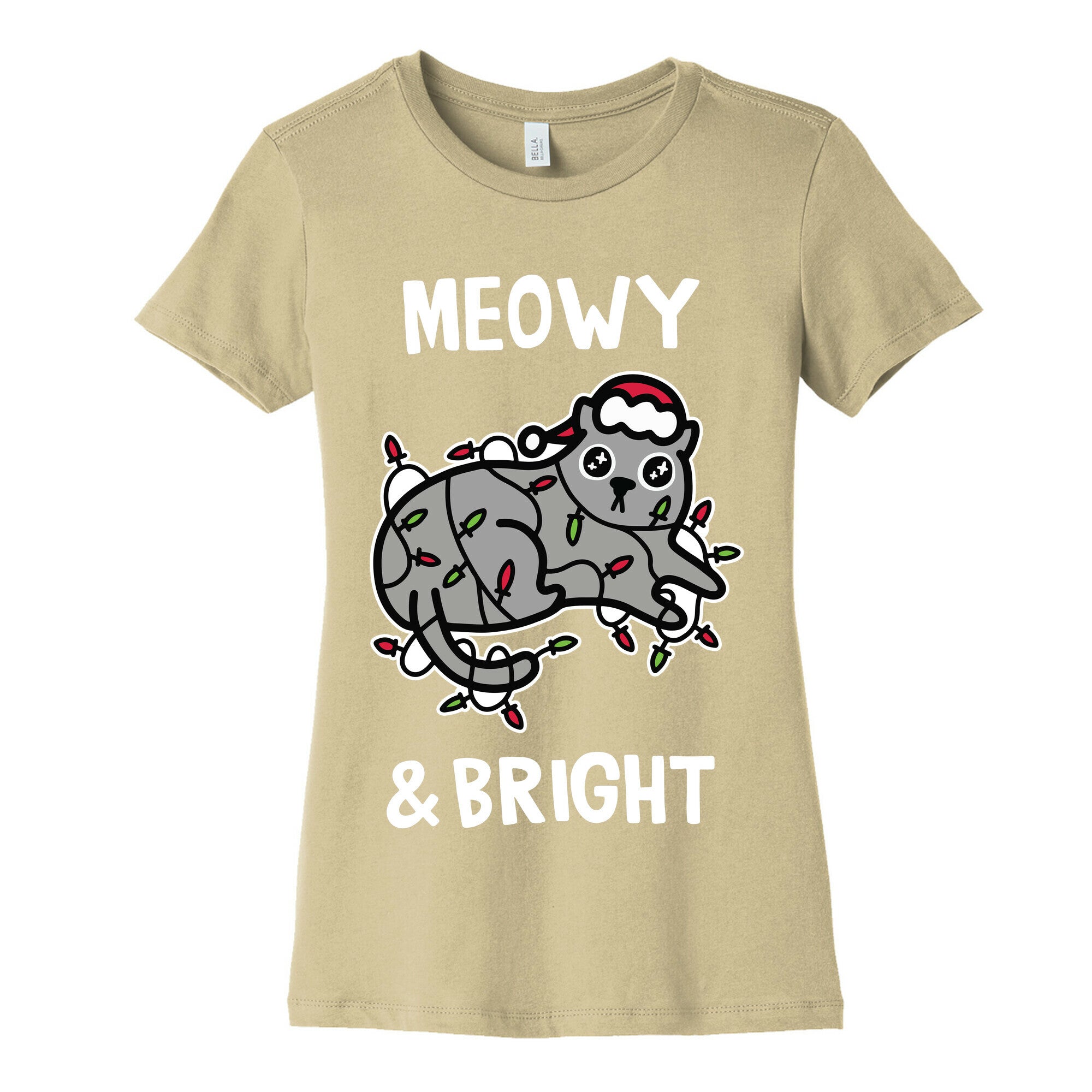 Meowy & Bright Women's Cotton Tee