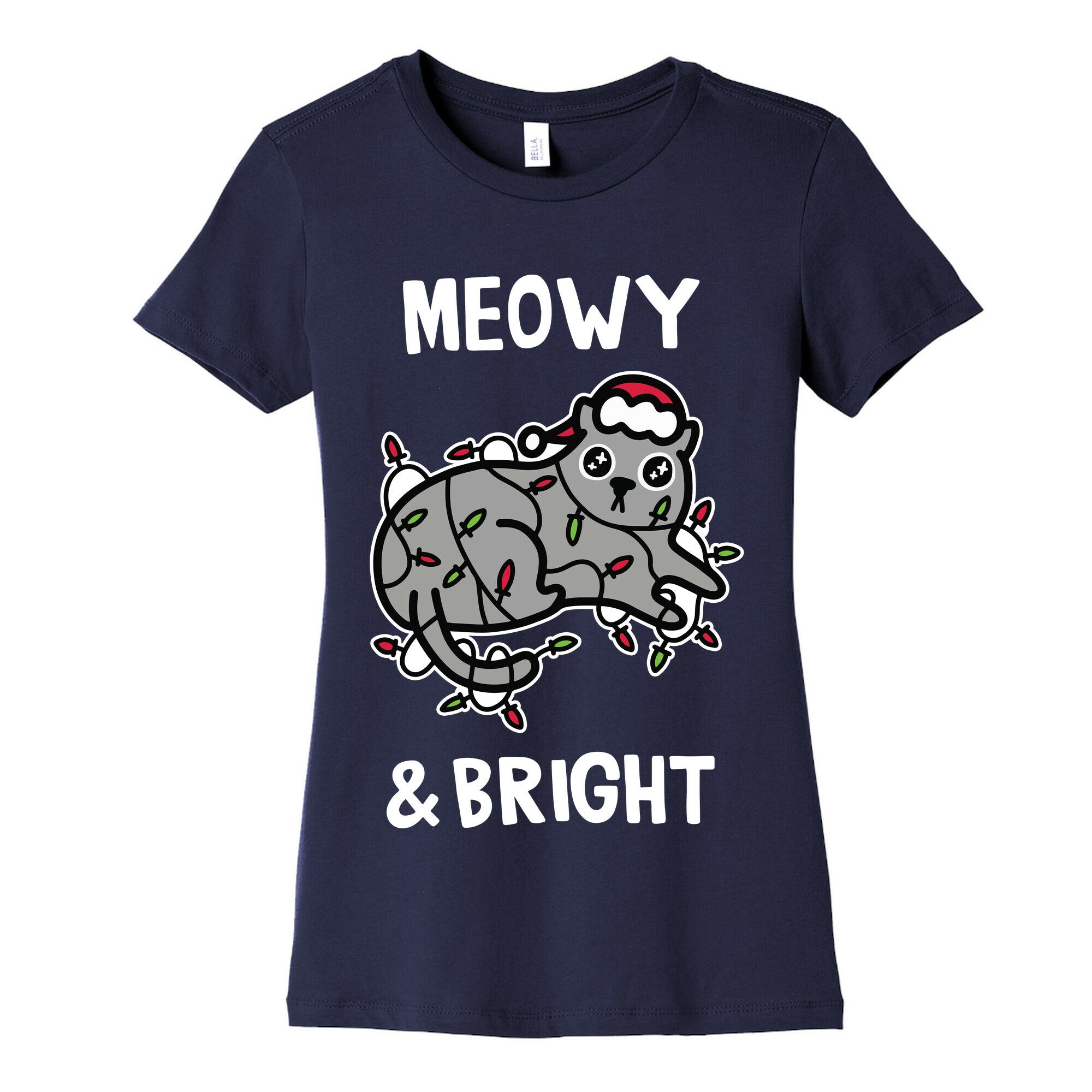 Meowy & Bright Women's Cotton Tee