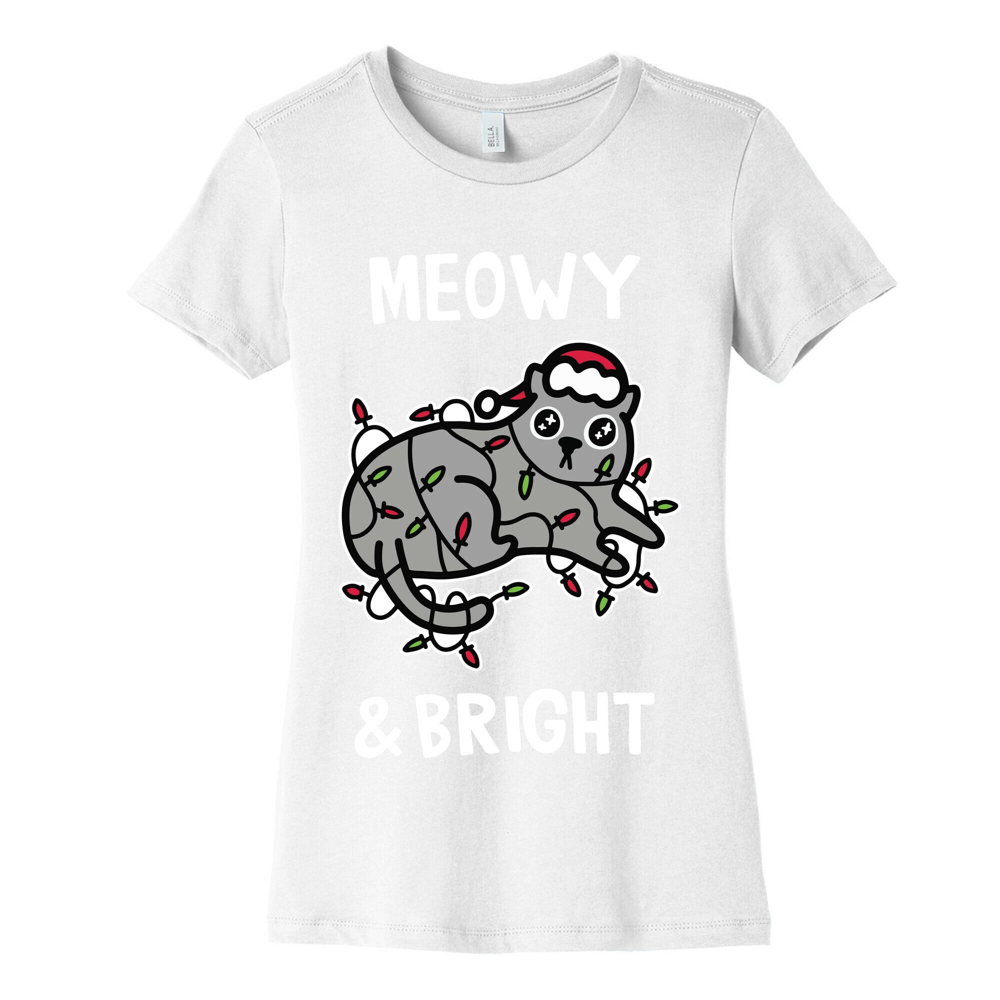 Meowy & Bright Women's Cotton Tee